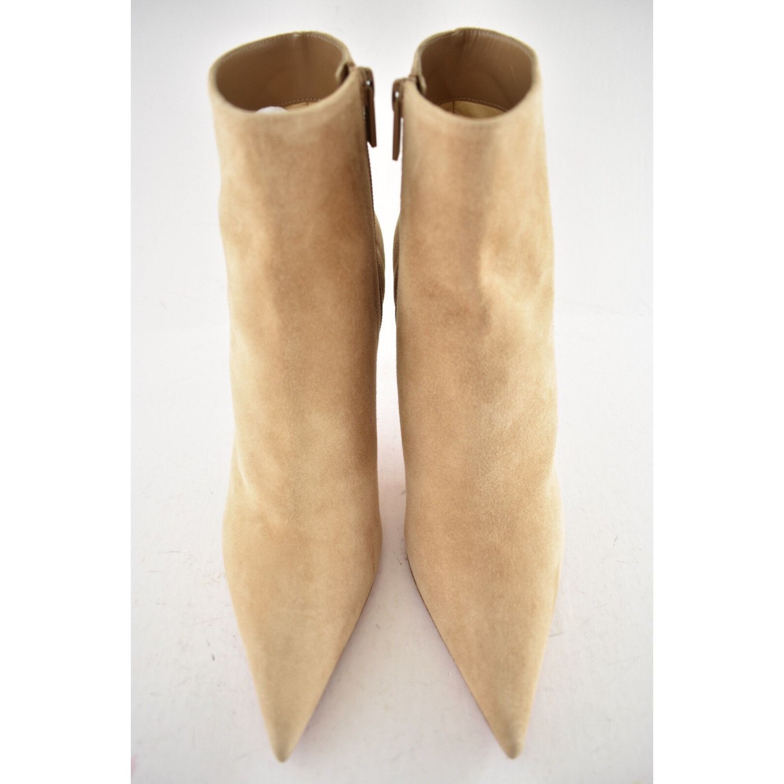 Christian Louboutin Christian Louboutin So Apostropha Booty 80 Beige Suede Size US 8.5 / IT 38.5 - 6 Thumbnail