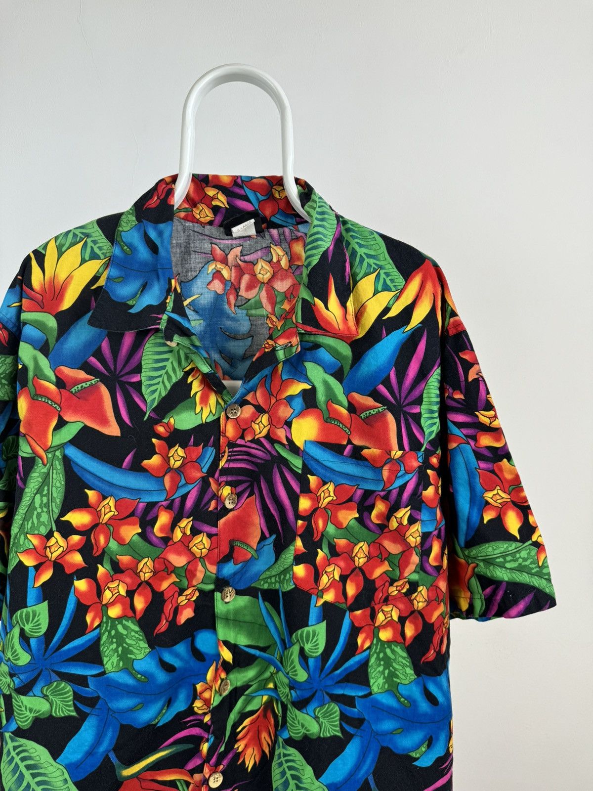 Vintage Vintage Toucan Dance Floral Print Hawaii Style Shirt Size US XL / EU 56 / 4 - 2 Thumbnail