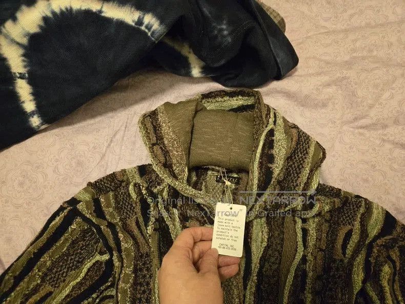 Kapital kapital hooded knit sweater. Size US S / EU 44-46 / 1 - 5 Thumbnail
