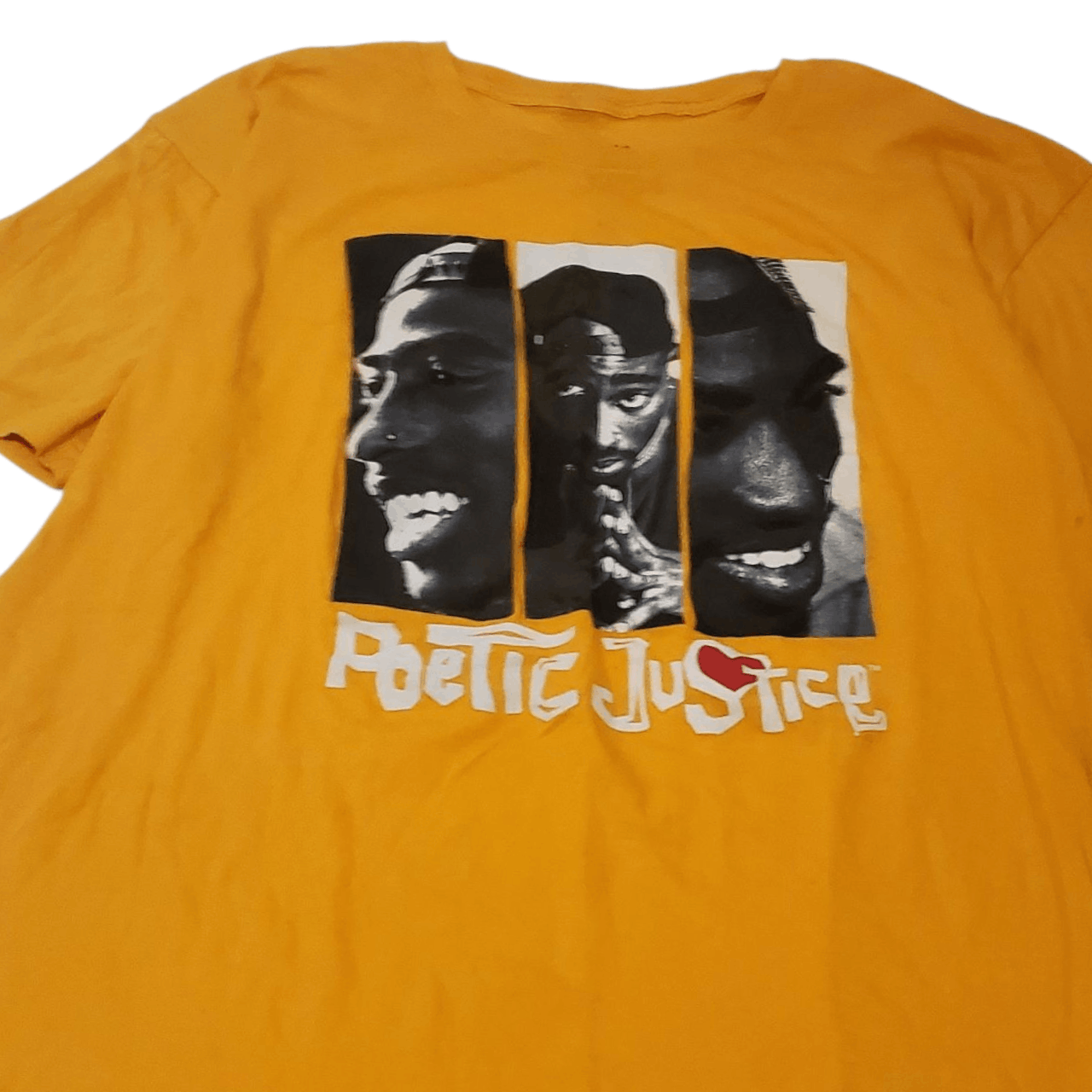 Vintage Poetic Justice Tupac Photo Longsleeve T-Shirt Size US XL / EU 56 / 4 - 2 Thumbnail