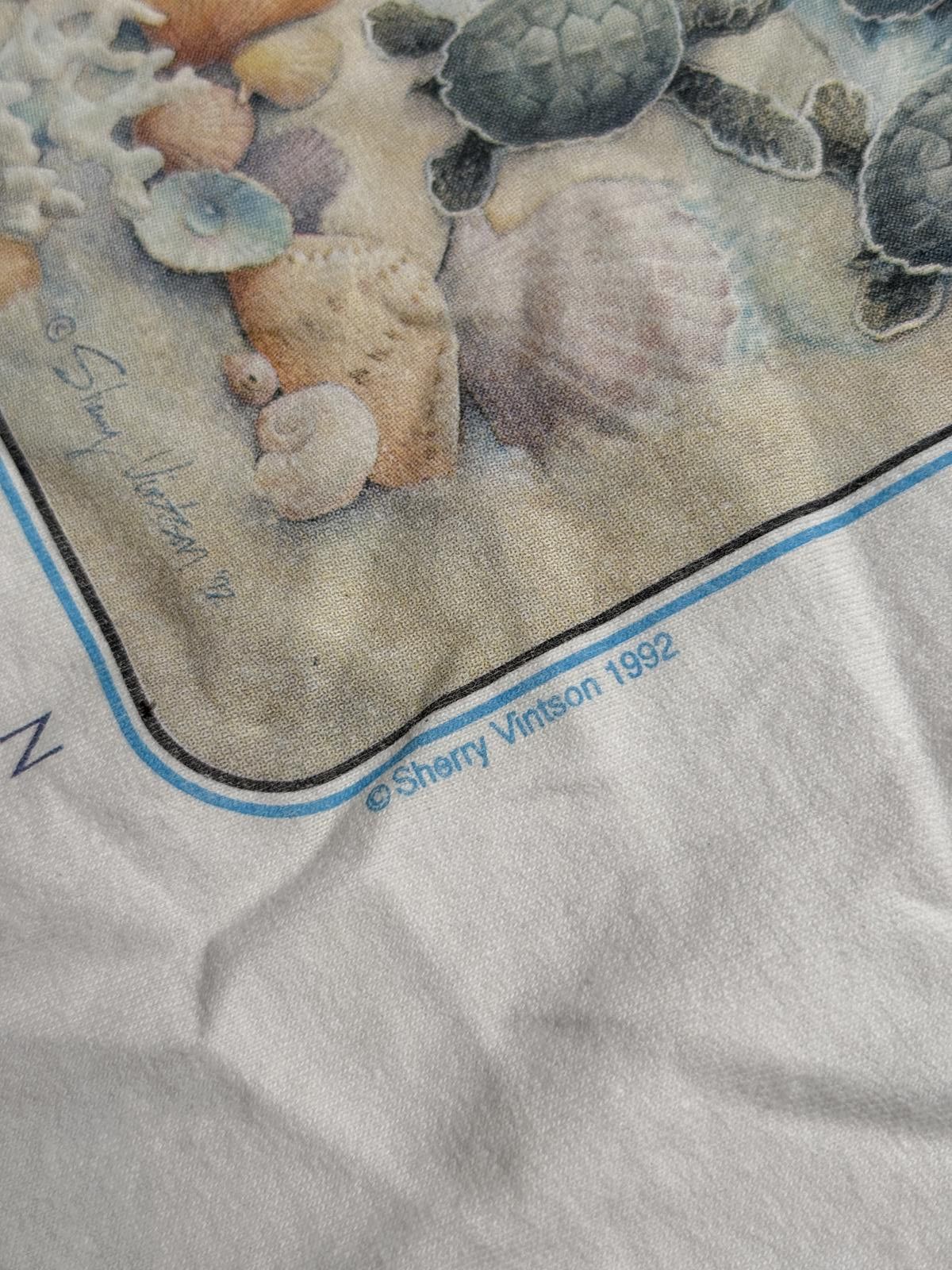Other Vintage Baby Sea Turtles Shirt Sherry Vinston 92 Barbados XL Size US XL / EU 56 / 4 - 4 Thumbnail