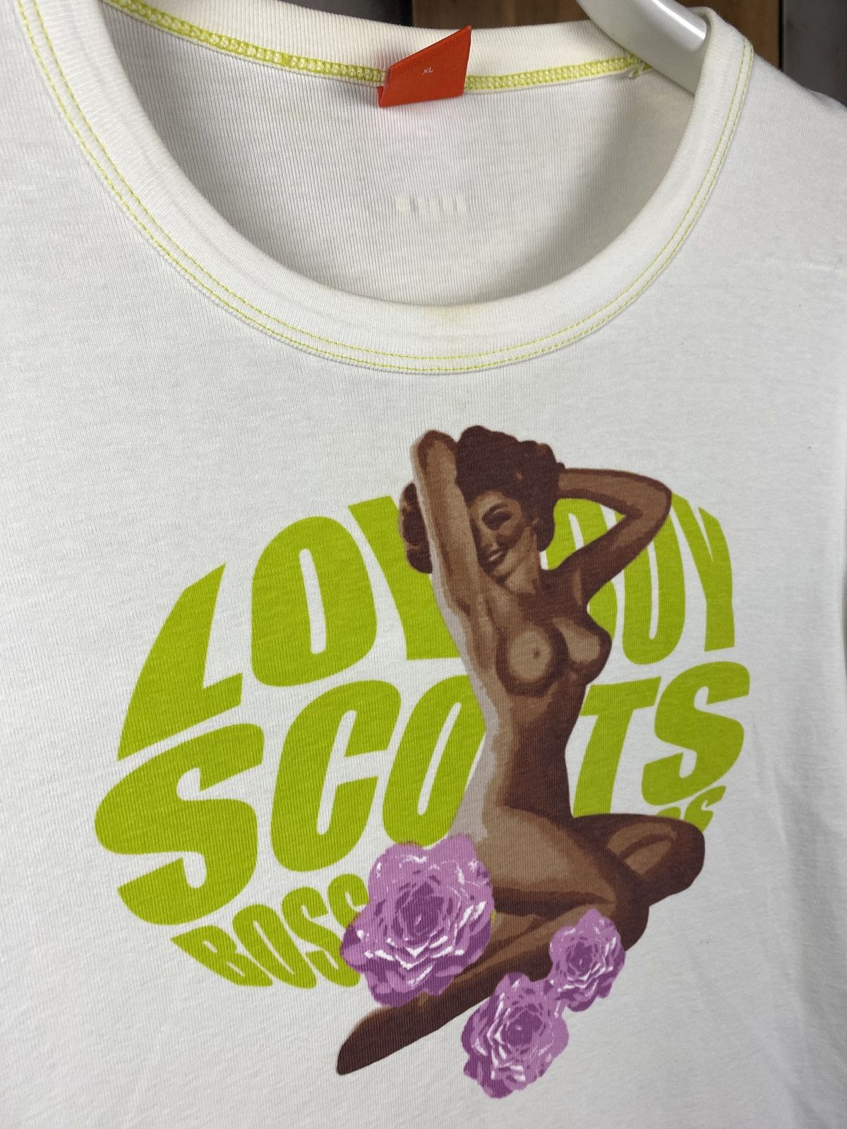 Hugo Boss 🔞Vintage T-Shirt Hugo Bose Sex Girl Tee🔞 Size US XL / EU 56 / 4 - 2 Thumbnail