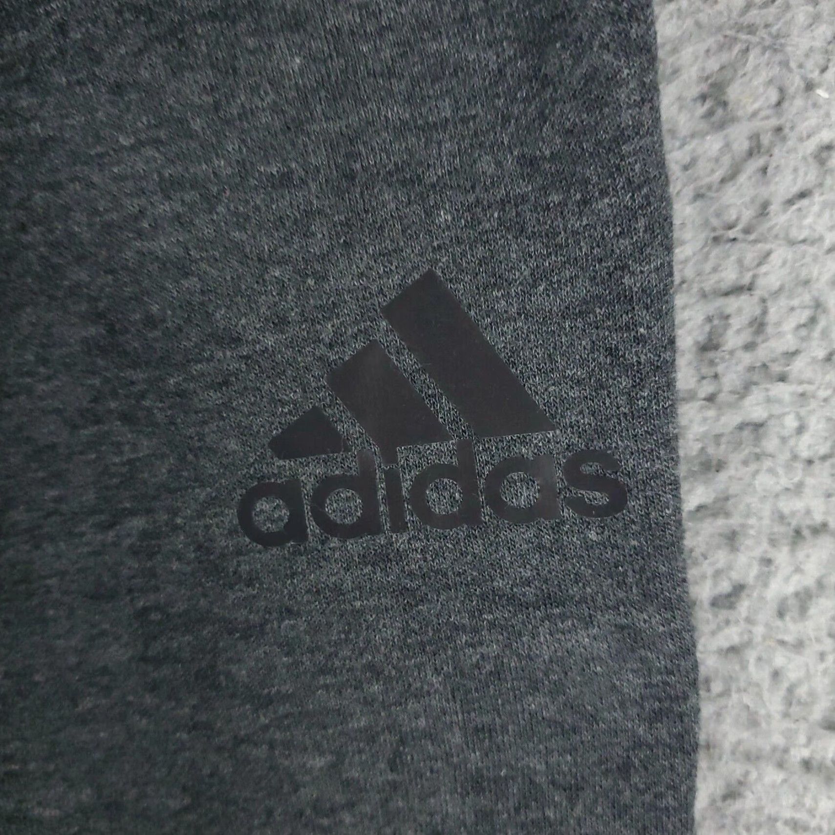 Adidas Adidas Gray Lace Tie Active Sweatshorts Sweat Shorts Mens Size 32 Size US 32 / EU 48 - 2 Thumbnail