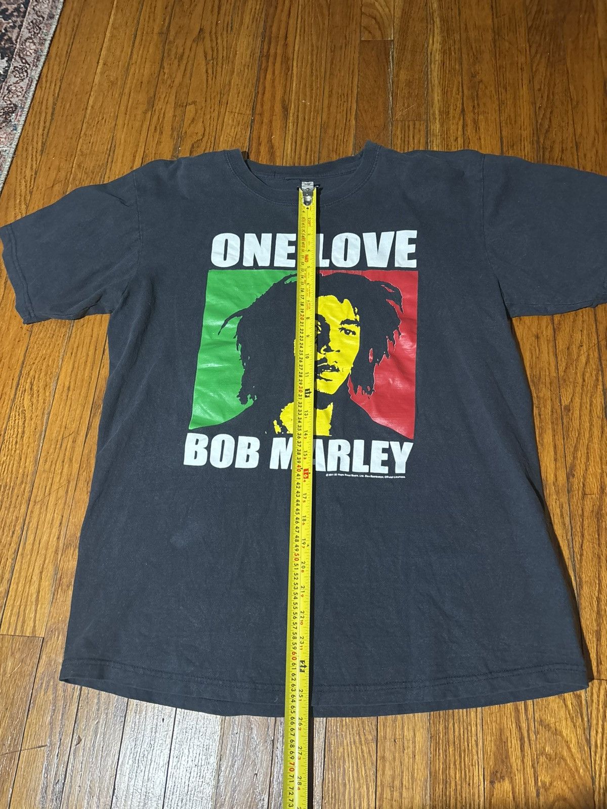 Vintage Vintage Bob Marley one love T shirt Size US L / EU 52-54 / 3 - 3 Thumbnail