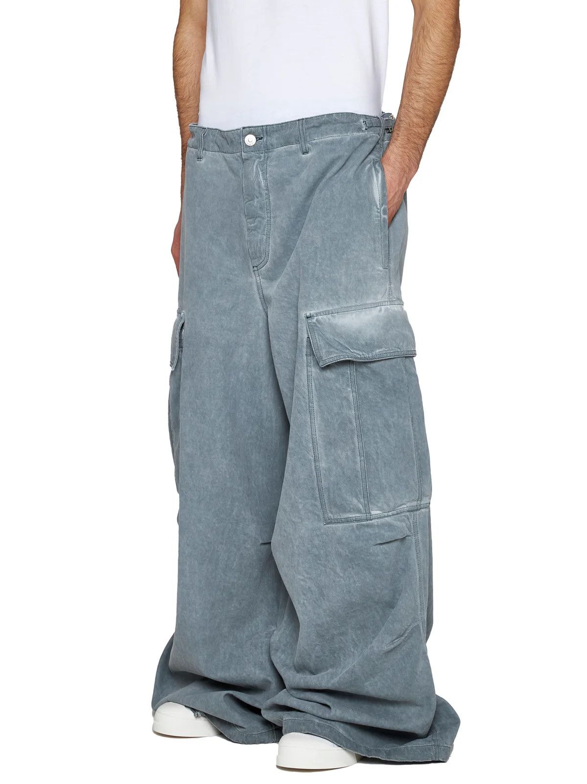 Marni o1srvl11e0724 Denim Trousers in Dark Ash Size US 36 / EU 52 - 4 Thumbnail