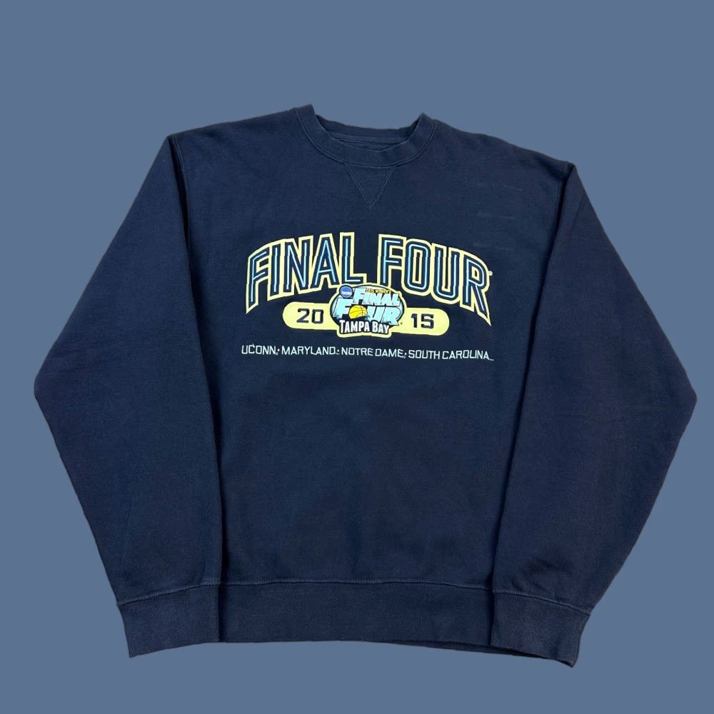 NCAA Gear For Sports Sweatshirt Womens Medium 2015 NCAA Final Four Sewn Logo Pullover Size M / US 6-8 / IT 42-44 - 1 Thumbnail