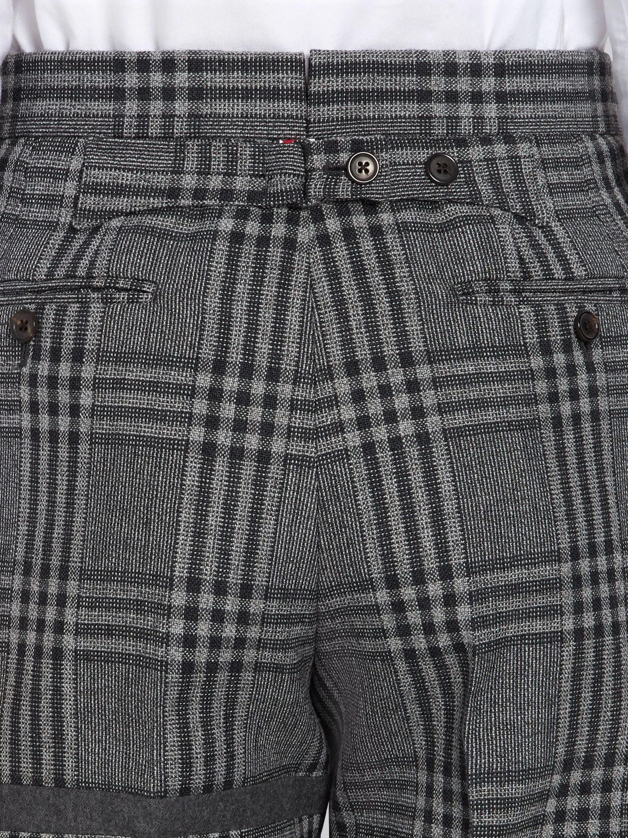 Thom Browne o1tko10925 Plaid Cropped Pants in Multicolor Size US 34 / EU 50 - 6 Thumbnail