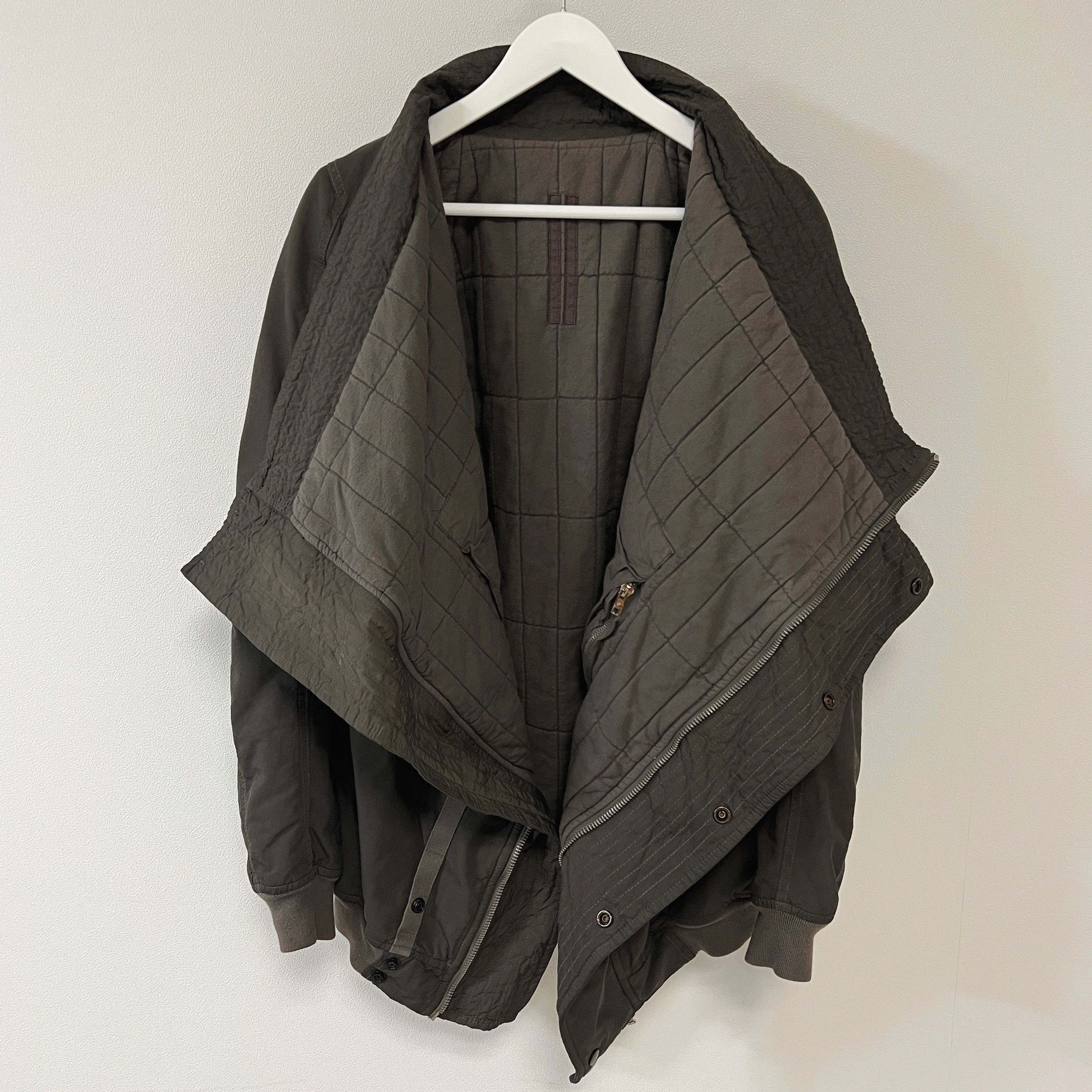 Rick Owens Rick Owens 14FW DRKSHDW Exploder Parka Zip Up Bomber Jacket Size US M / EU 48-50 / 2 - 6 Thumbnail
