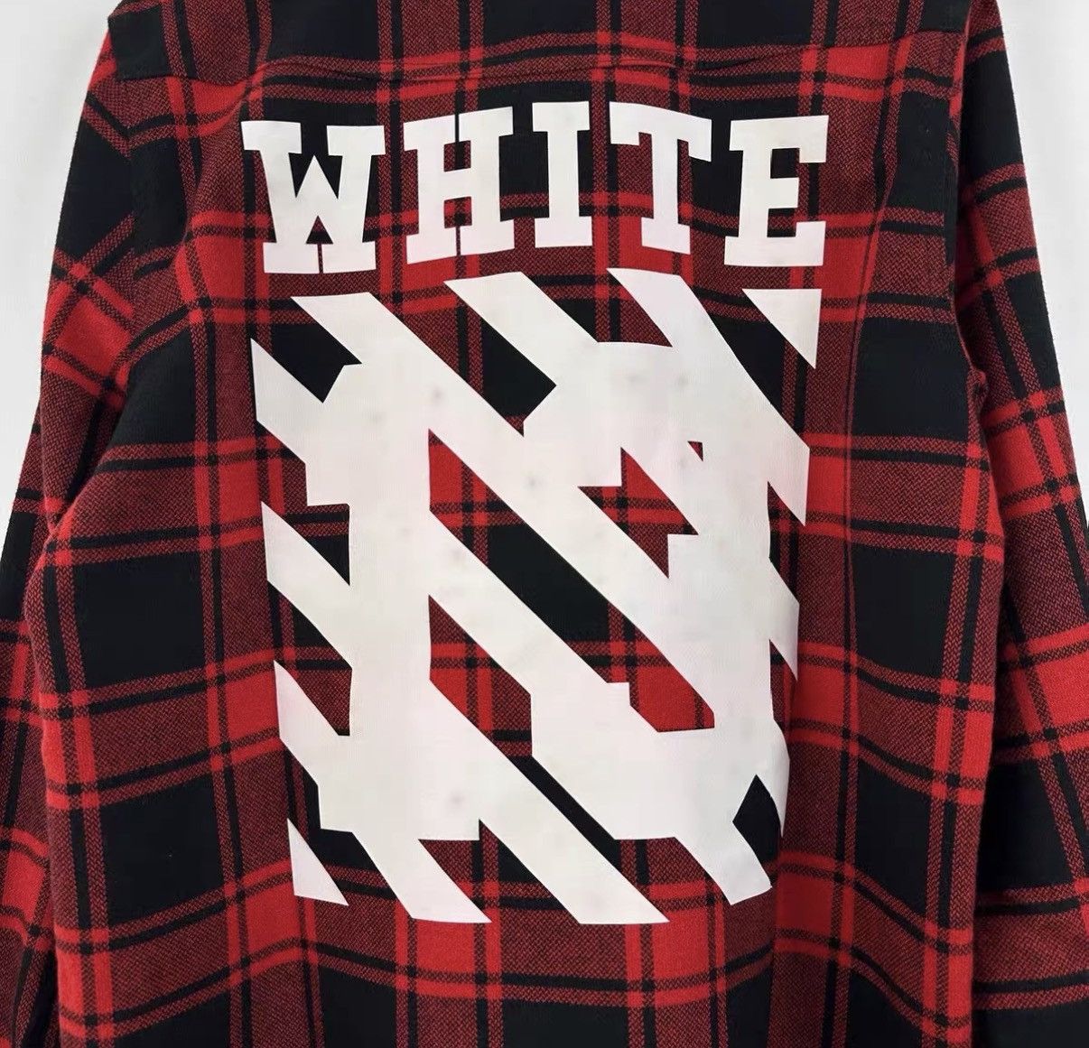 Off-White Off-White Vintage No.13 Wool Red Check Jacket J42 Size US S / EU 44-46 / 1 - 4 Thumbnail