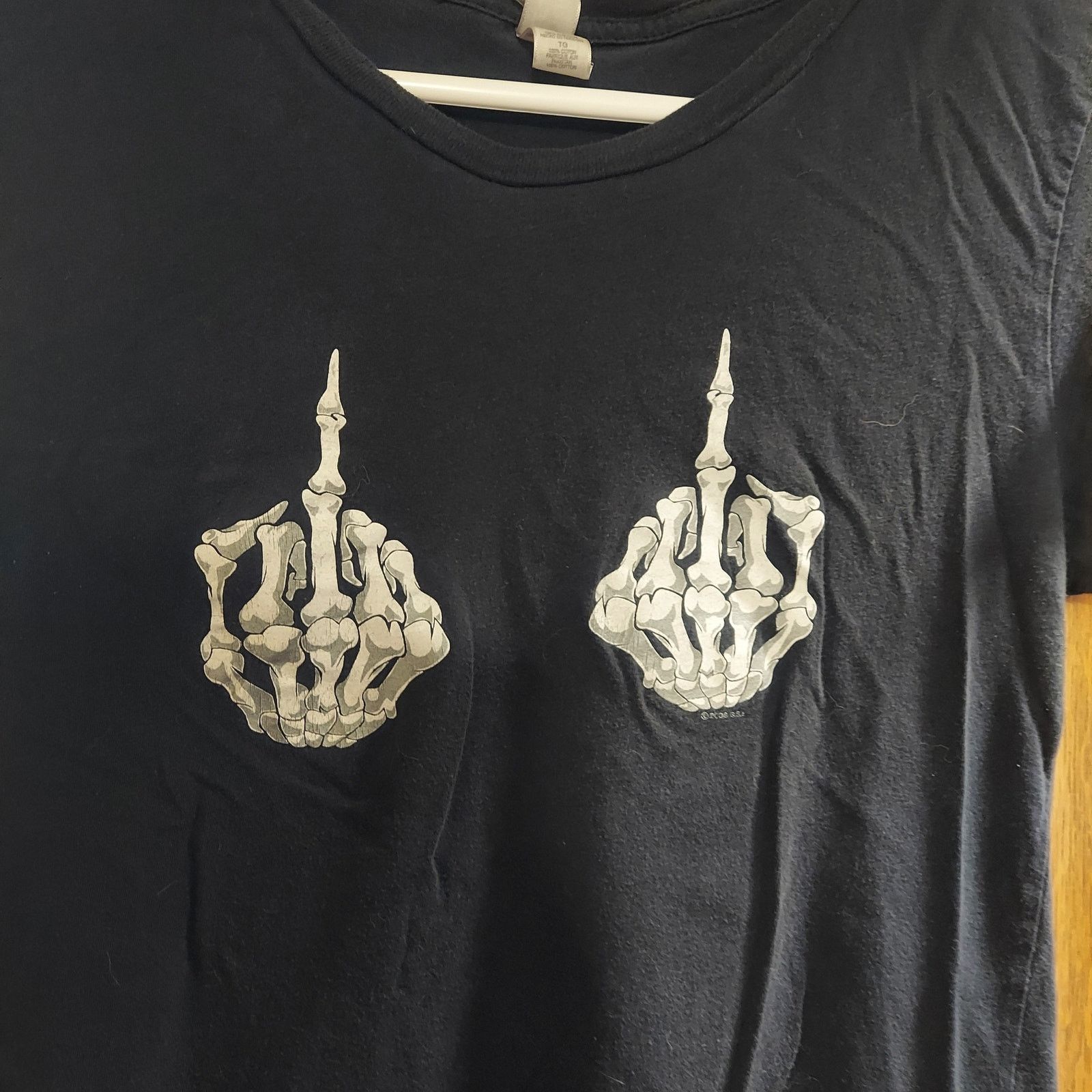 Other Skeleton Hands on Boobs Funny Spooky punk Halloween Costume Size M / US 6-8 / IT 42-44 - 2 Thumbnail