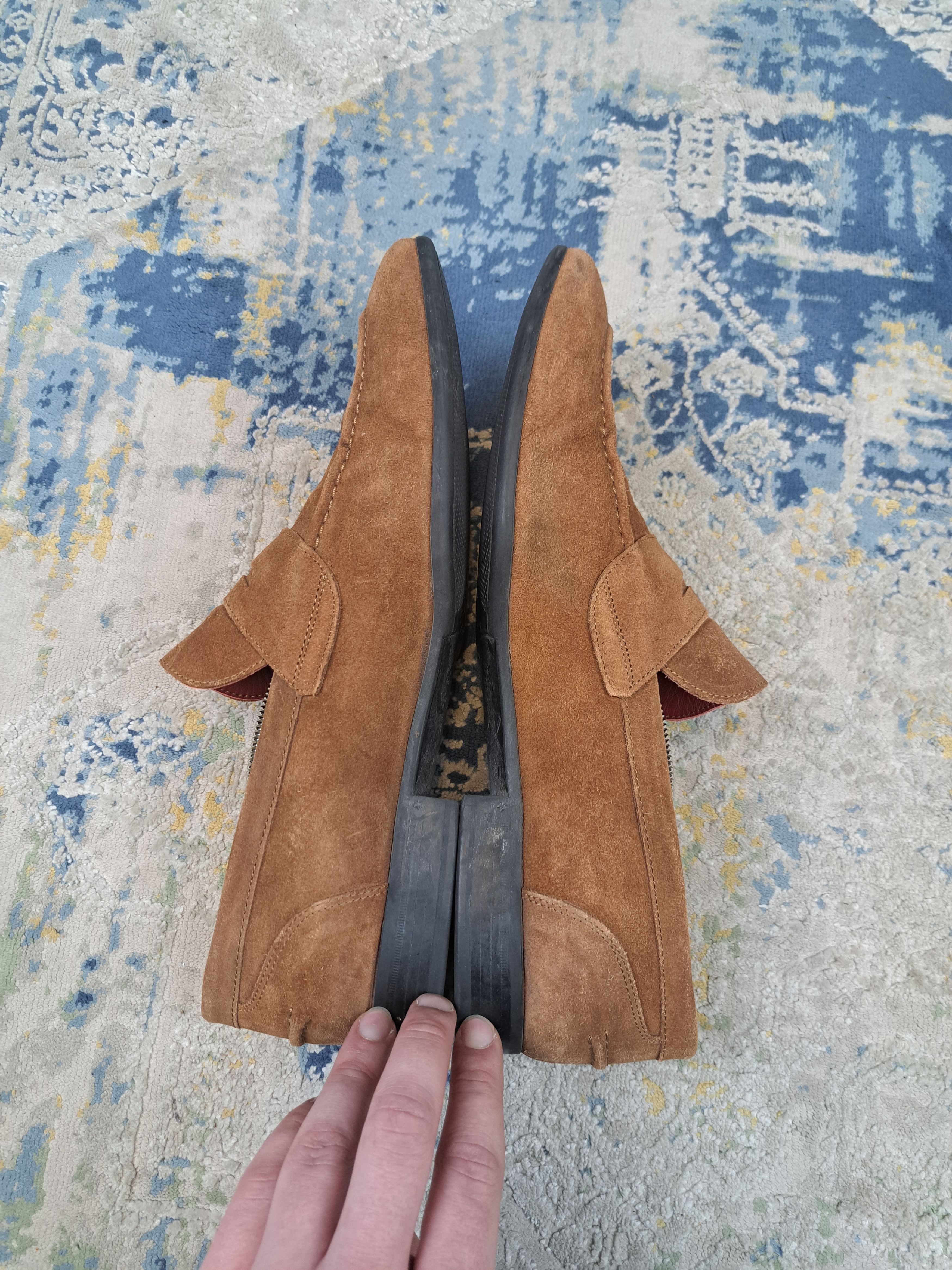 Other Daniel Kenneth Brown Suede Loafers Genuine Leather Old Money Size US 10 / EU 43 - 2 Thumbnail