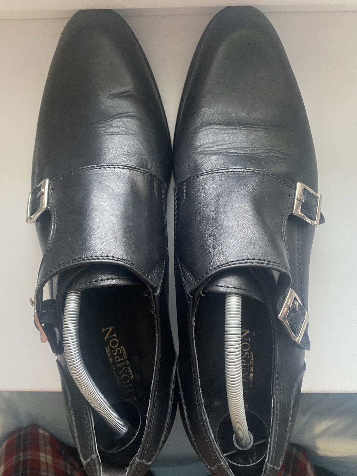 Leather Vintage thompson made in Italy elegant leather formal shoes Size US 8.5 / EU 41-42 - 12 Thumbnail
