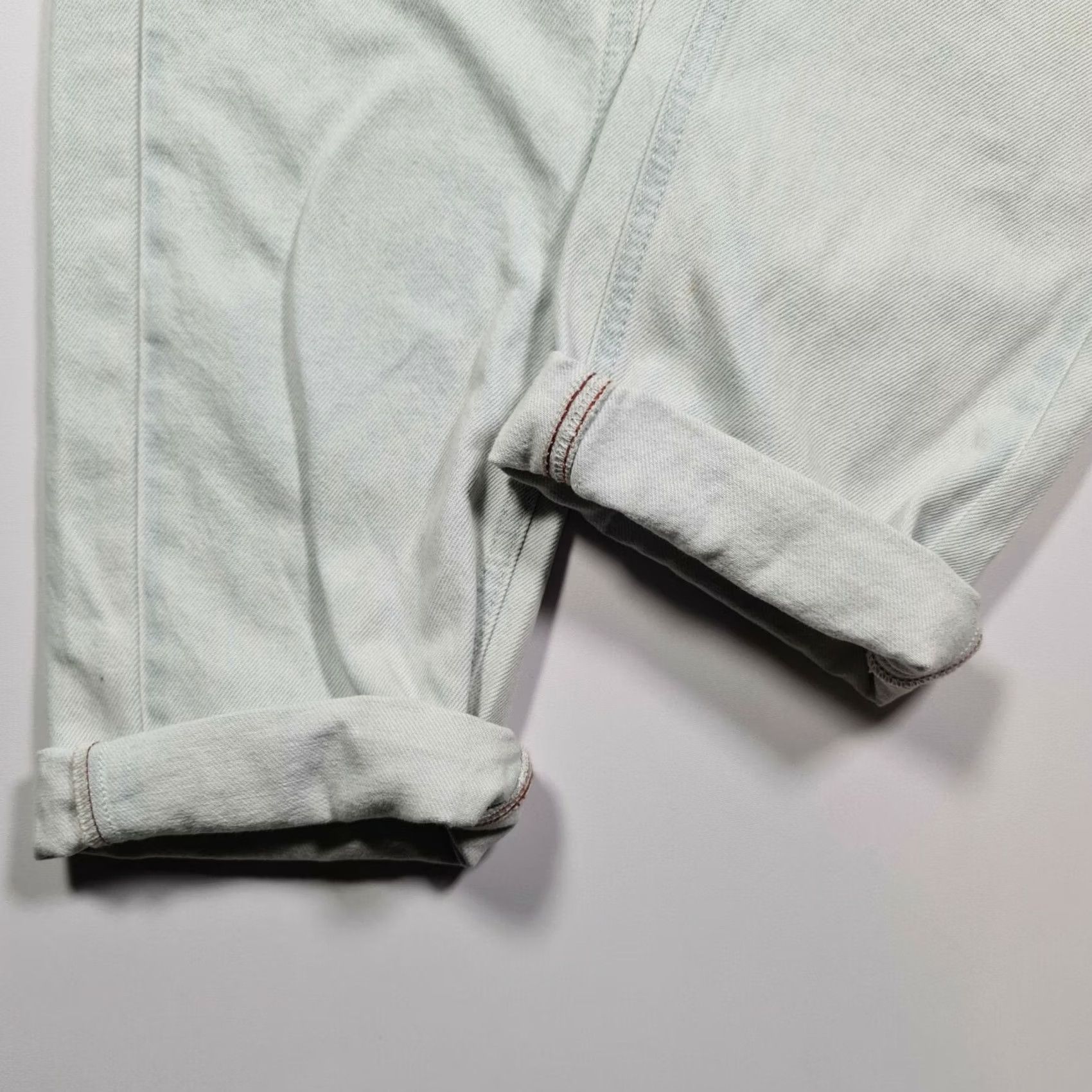 Jack Wills Jack Wills Jeans Blue 26 Regular 31in Inside Leg High Rise Straight Leg Denim Womens Maddison City Modern Logo Pockets 100% Cotton Size 24" / US 00 / IT 34 - 7 Thumbnail