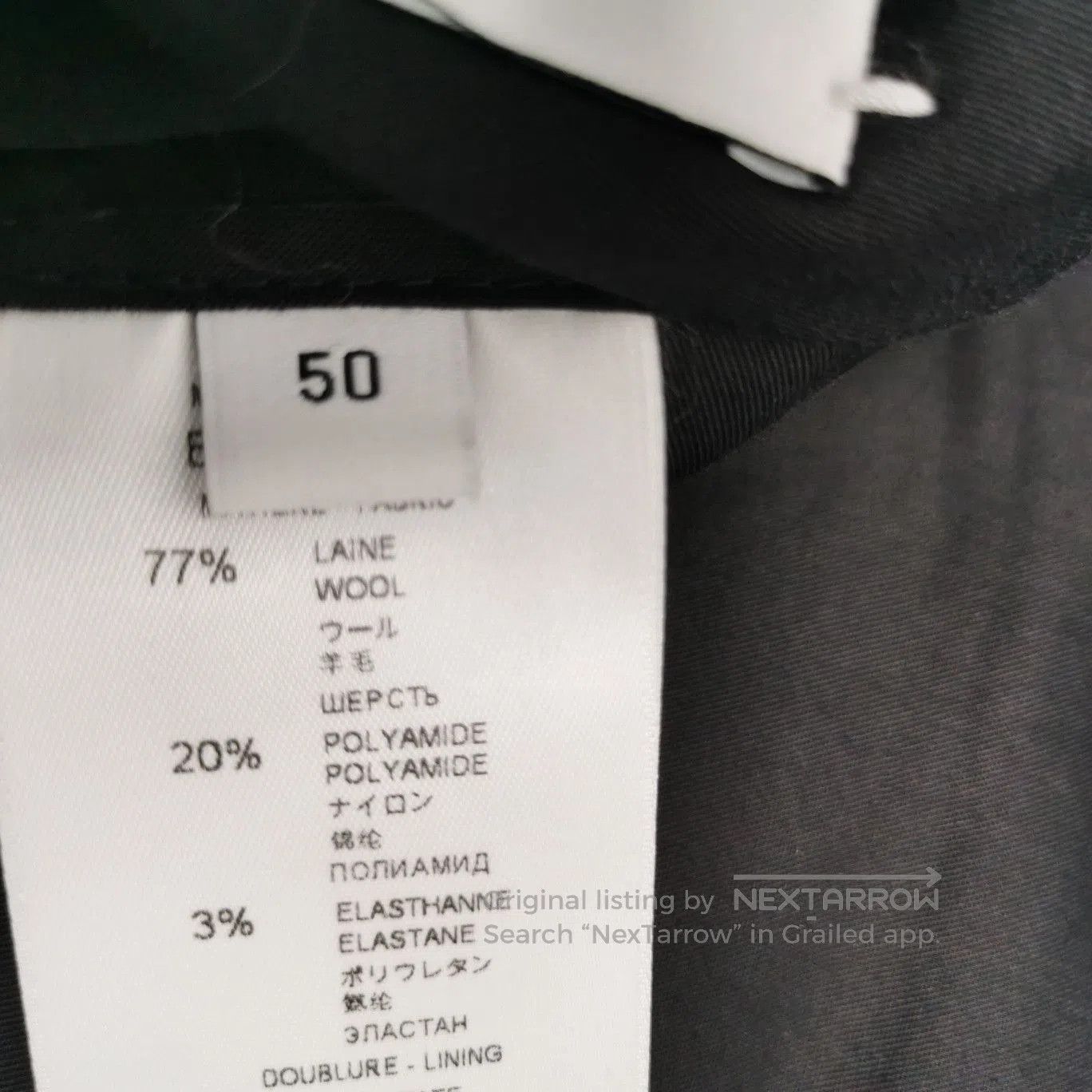 Givenchy Givenchy Black S Size Trousers Red Belt. Size US 34 / EU 50 - 4 Thumbnail