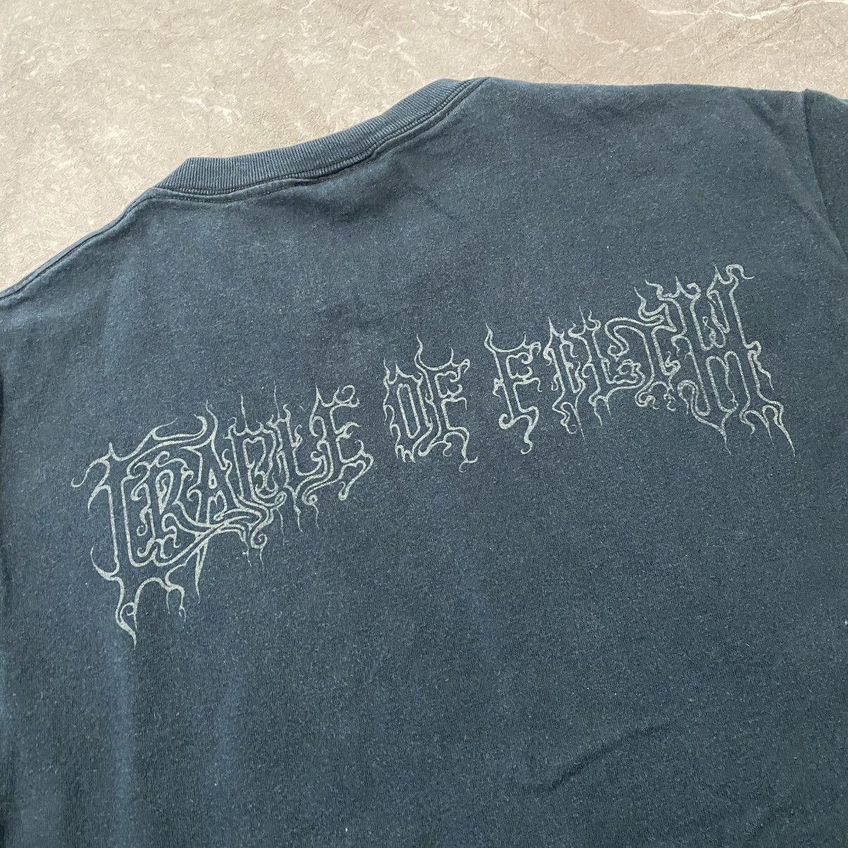 Band Tees × Vintage VINTAGE CRADLE OF FILTH BIG LOGO TEE 00s Size US M / EU 48-50 / 2 - 8 Thumbnail
