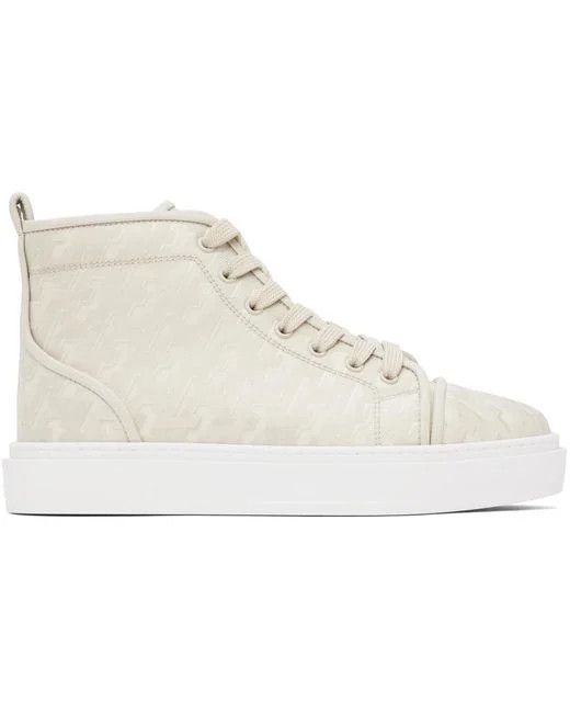 Christian Louboutin o1bcso1str1024 Adolon Flat in Beige Size US 9 / EU 42 - 1 Thumbnail