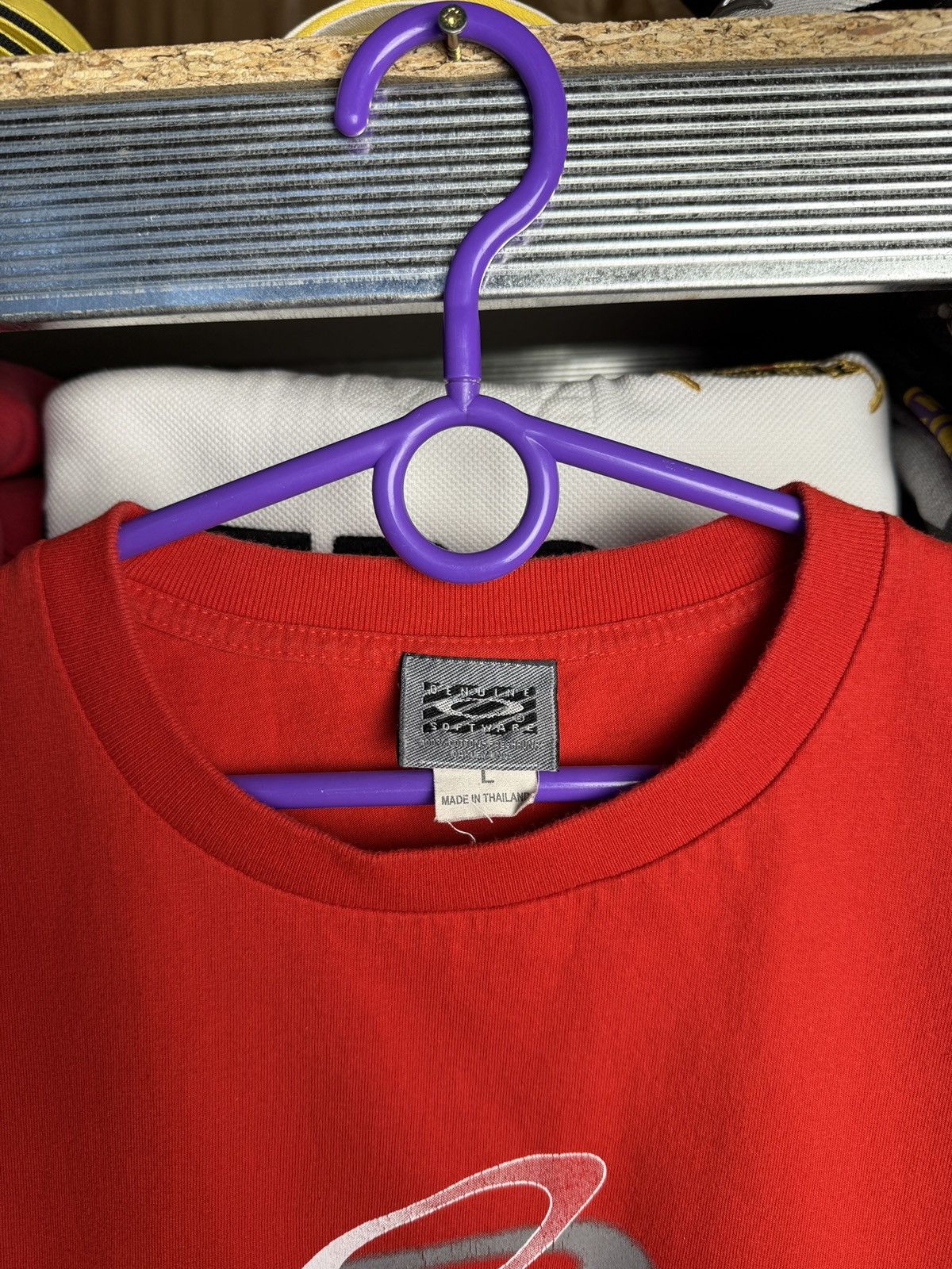 Oakley Vintage Oakley Software Tee Y2K Size US L / EU 52-54 / 3 - 6 Thumbnail