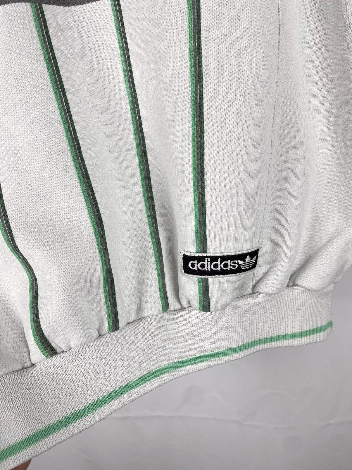 Adidas × Vintage Adidas Vintage 80s Greenewall Cricket Team Sweatshirt 162 S Size US S / EU 44-46 / 1 - 6 Thumbnail