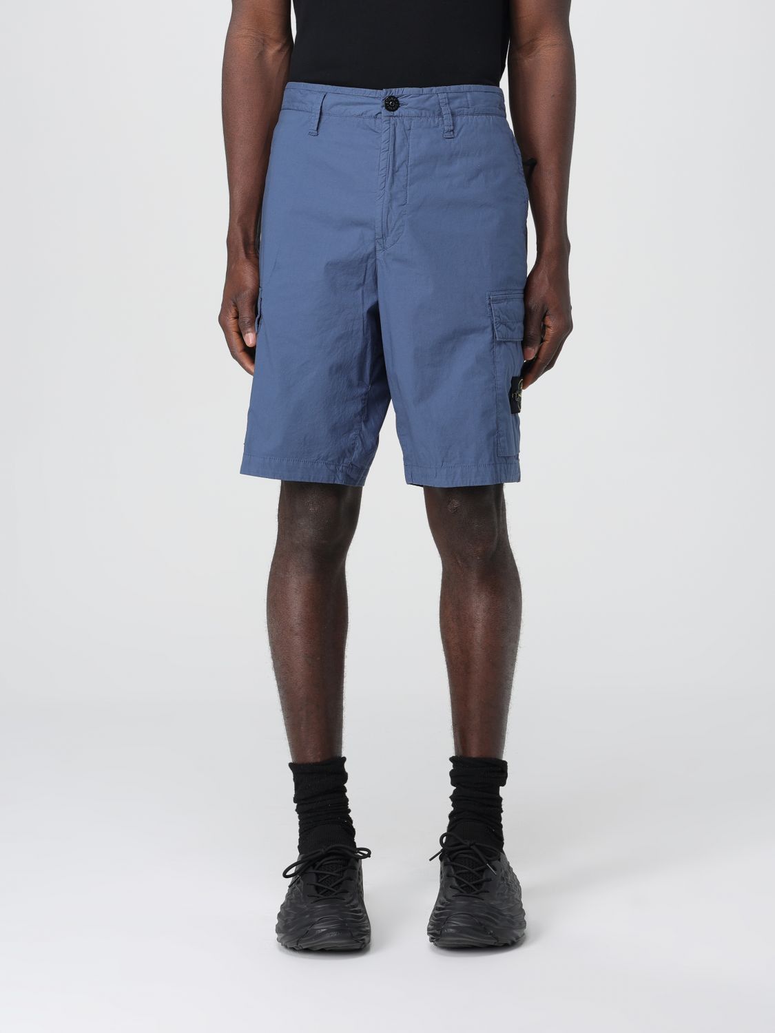 image of Stone Island Short Men Blue (Size 32)