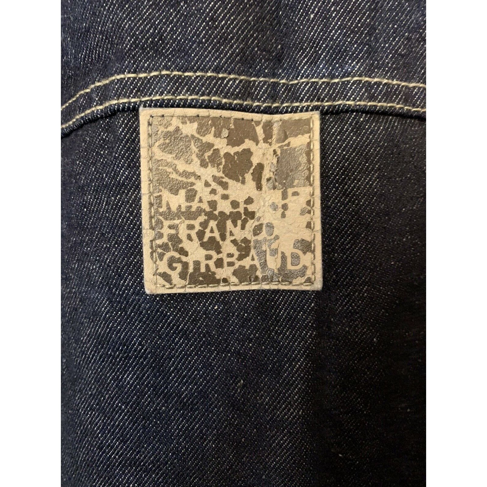 Marithe + Francois Girbaud Vtg Marithe Francois Girbaud Blue Denim Trucker Jean Jacket Size US XXL / EU 58 / 5 - 8 Thumbnail