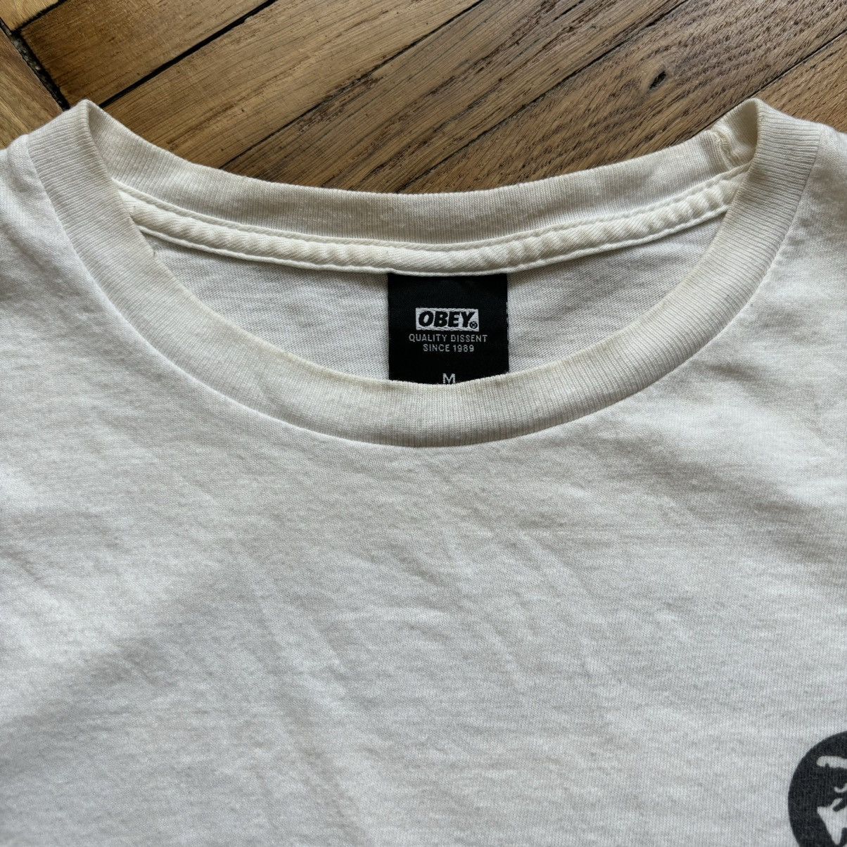 Hysteric Glamour × Obey × Vintage Vintage 90’s Rare Obey T-Shirt Size US M / EU 48-50 / 2 - 10 Thumbnail