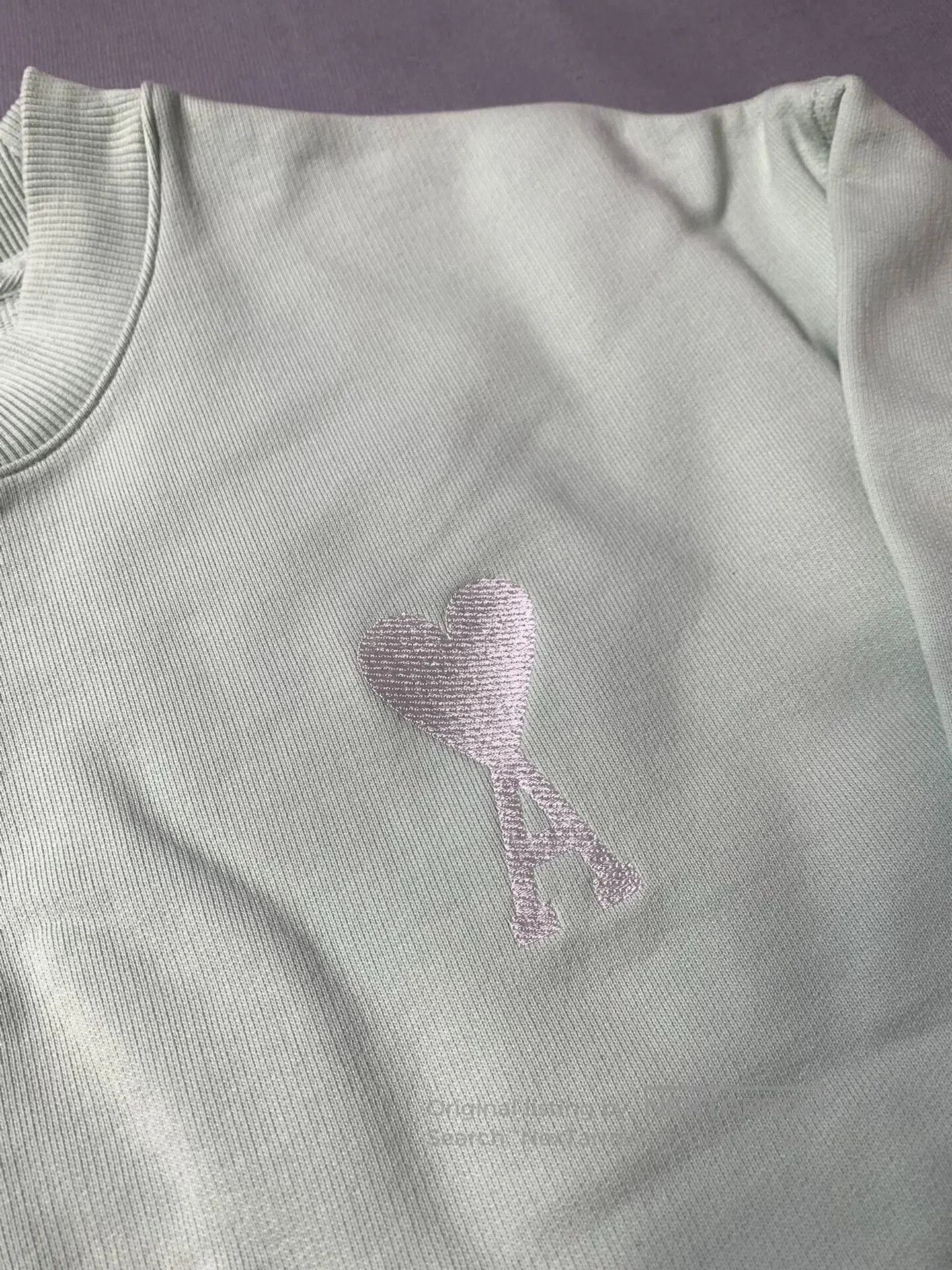 AMI Ami Paris Embroidered Heart Sweatshirt. Size M / US 6-8 / IT 42-44 - 1 Thumbnail