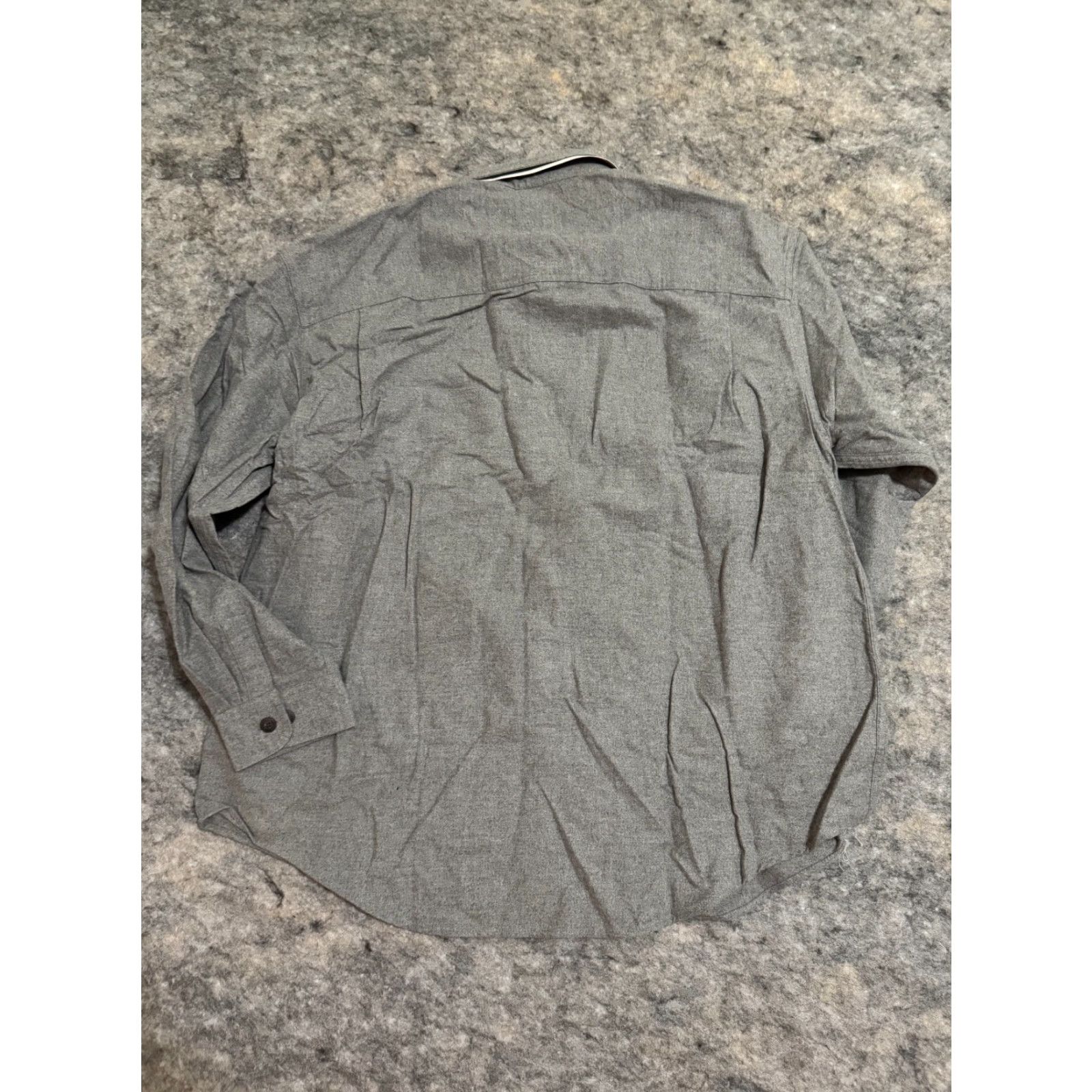 Arrow VINTAGE Arrow Shirt Gray Flannel Long Sleeve Button Up Work Casual 90s Outdoor Mens XL Size US XL / EU 56 / 4 - 4 Thumbnail