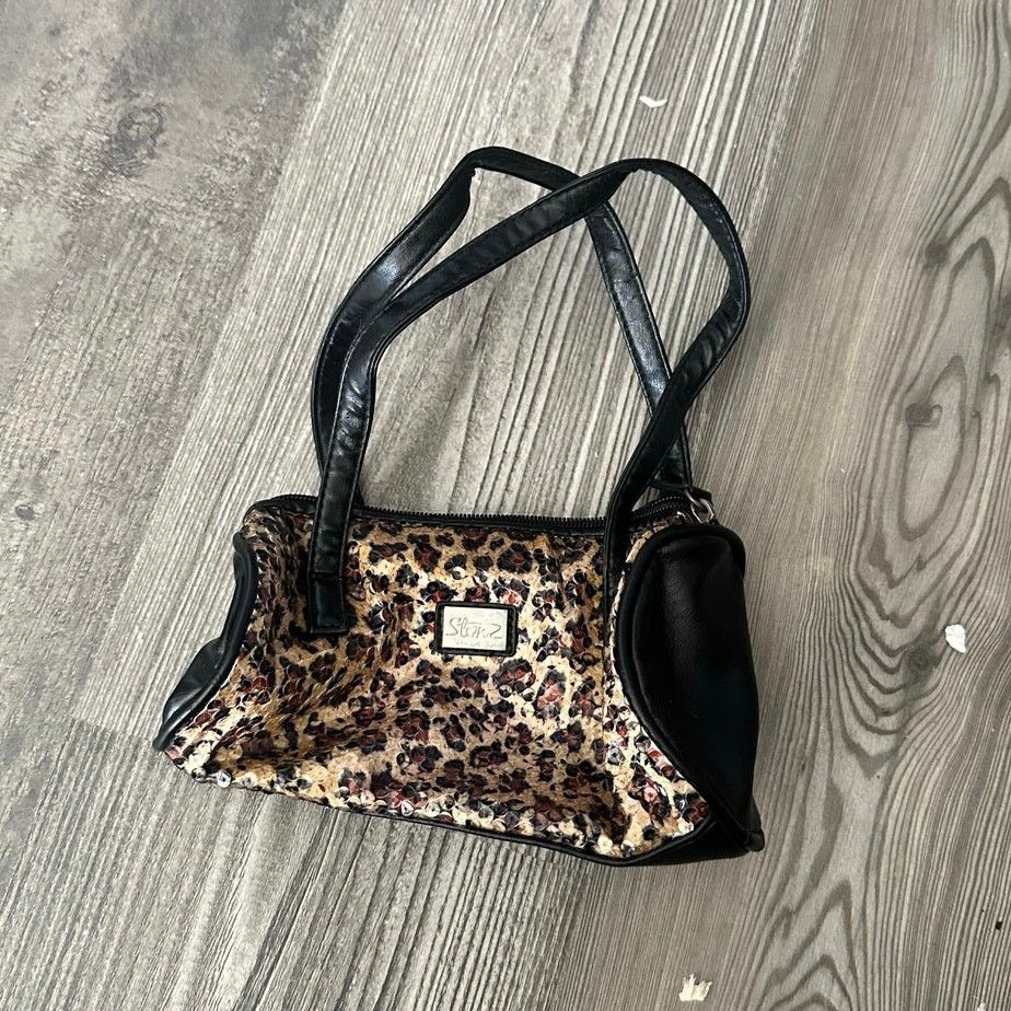 Other starz very mini cheetah print black handbag Size ONE SIZE - 1 Thumbnail