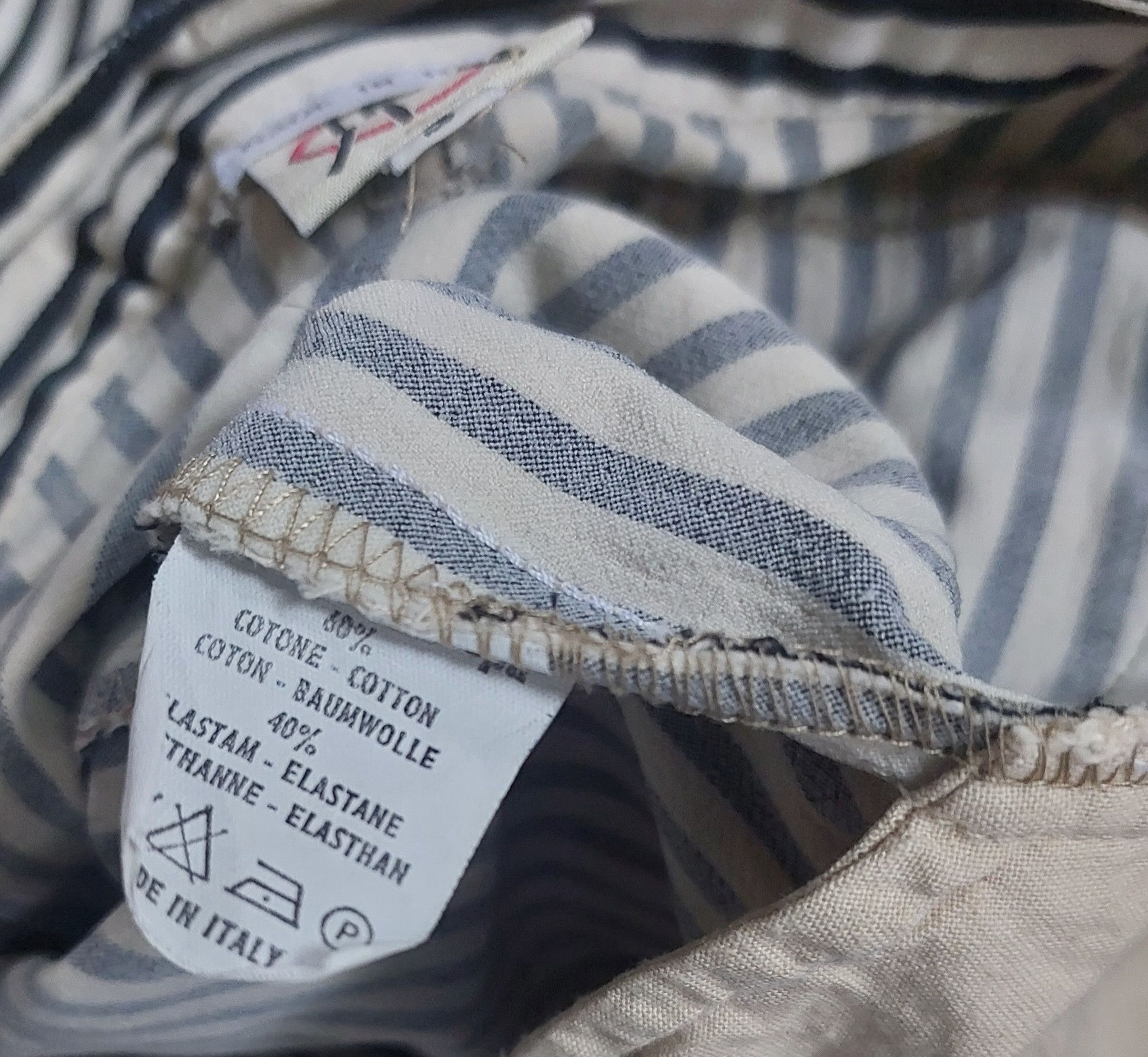 Jean Paul Gaultier Jean Paul Gaultier Striped Unlined Blazer and Pant Set Size S / US 4 / IT 40 - 15 Thumbnail