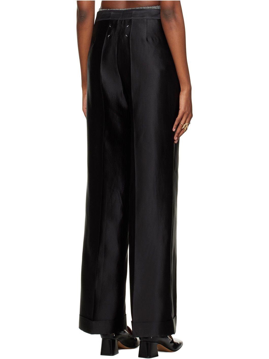 Maison Margiela o1y0625 Sweatpant in Black Size 28" / US 6 / IT 42 - 3 Thumbnail
