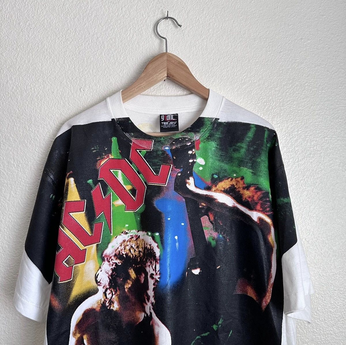 Giant Vintage AC/DC All Over Print T Shirt AOP Size XXL 2XL Size US XXL / EU 58 / 5 - 6 Thumbnail