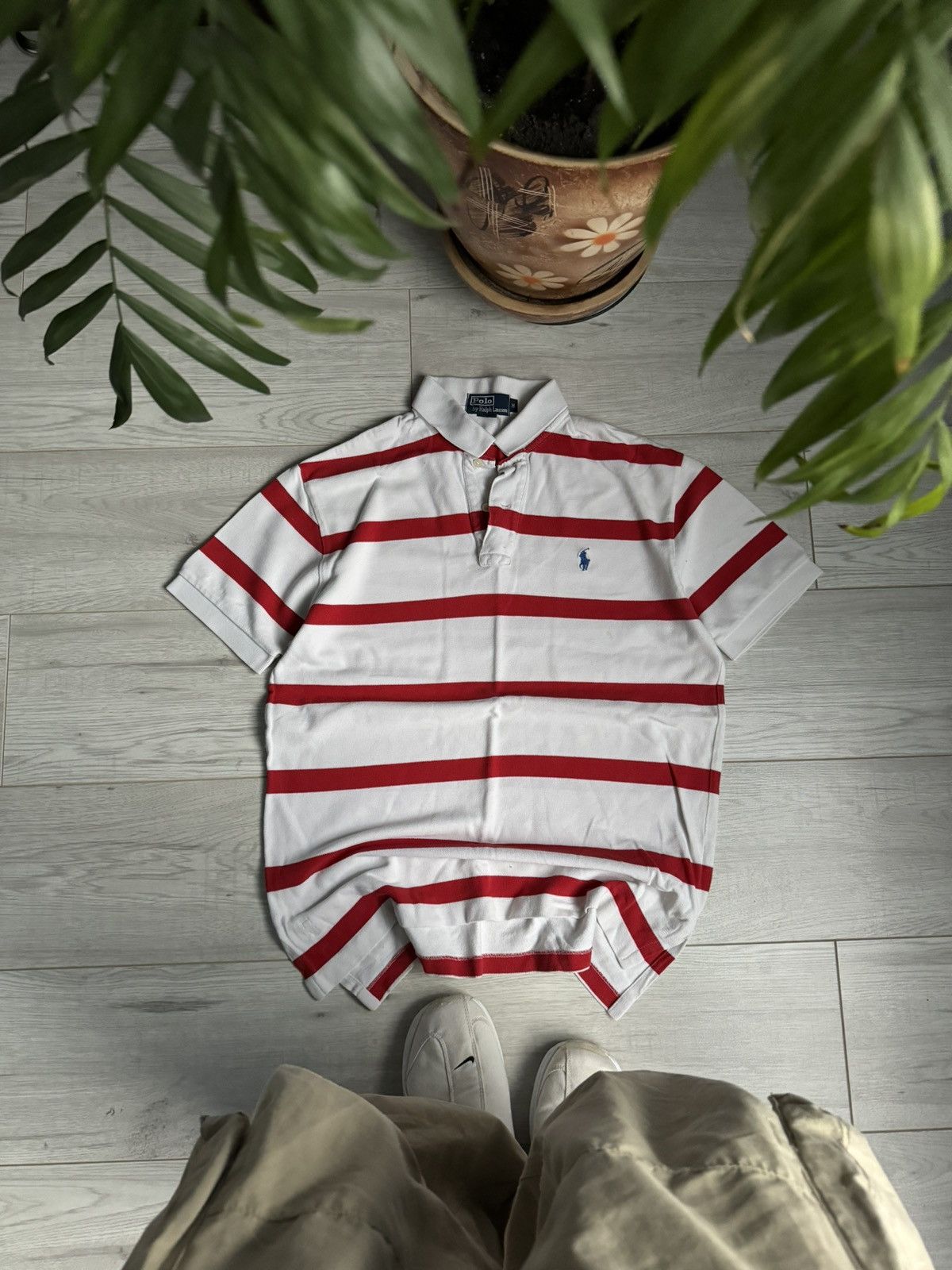 Polo Ralph Lauren × Vintage Vintage Polo Ralph Lauren polo Striped shirt Size US M / EU 48-50 / 2 - 1 Thumbnail