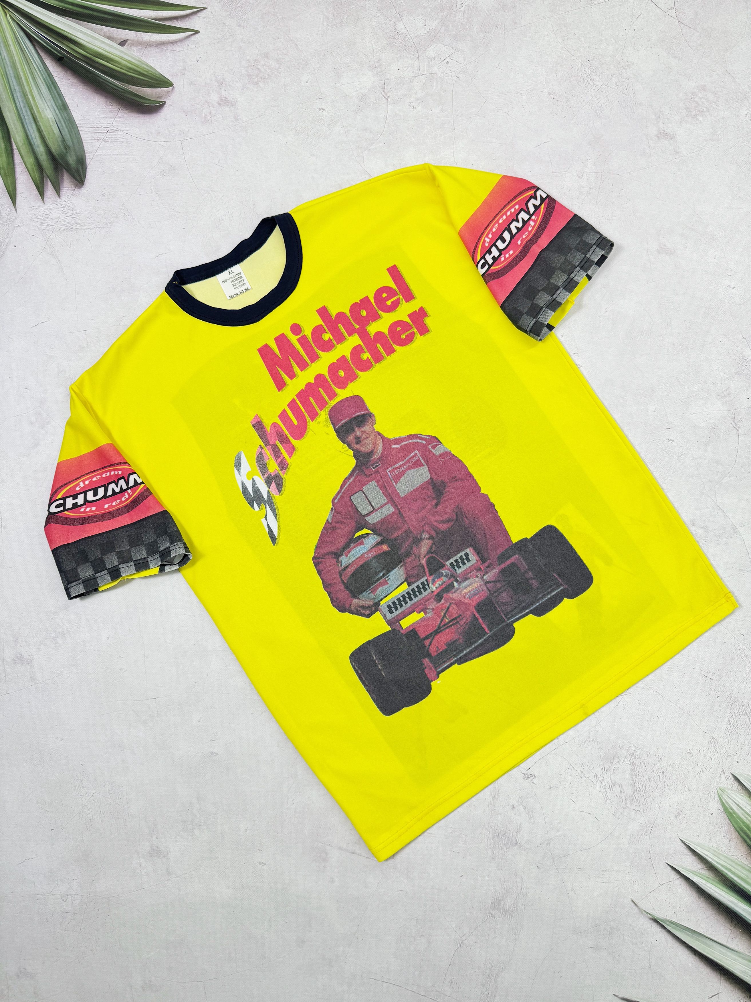 Vintage Vintage Michael Schumaher T-Shirt Formula1 Racing Style Size US M / EU 48-50 / 2 - 1 Thumbnail