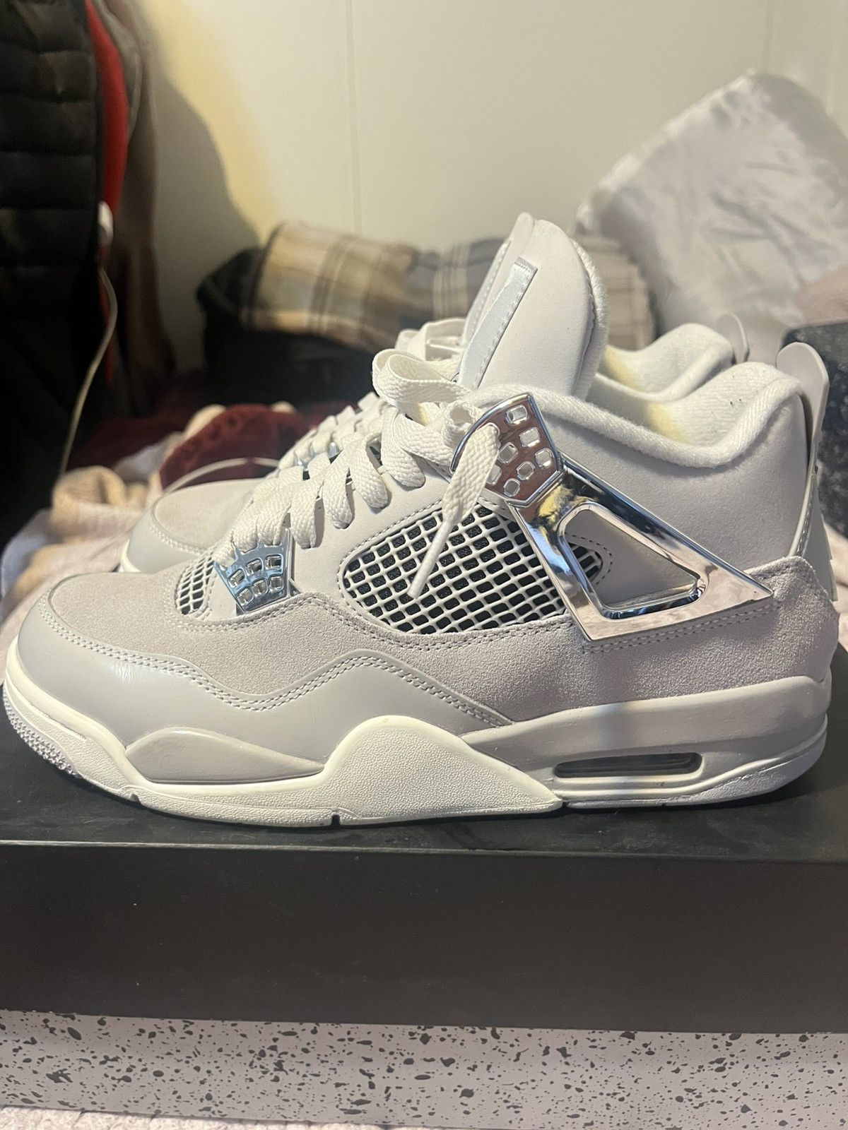 Designer × Nike jordan 4 frozen moments Size US 10 / IT 40 - 4 Thumbnail