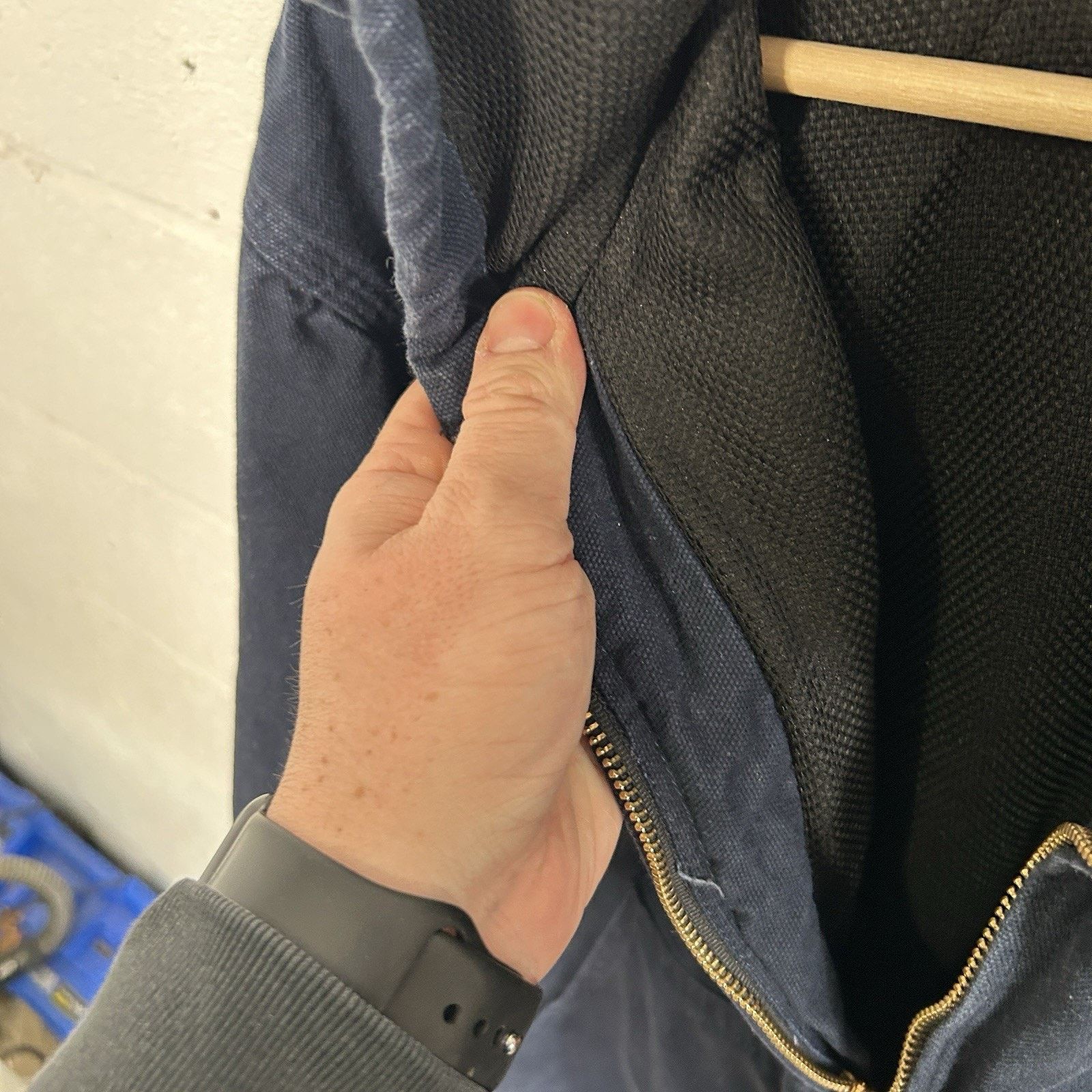 Carhartt Vintage Carhartt Thermal-Lined Active Jacket “Navy” J211 DNY Size US L / EU 52-54 / 3 - 12 Thumbnail