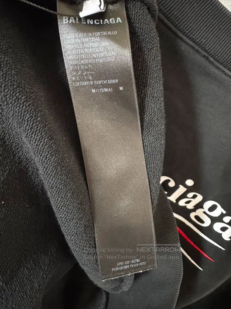 Balenciaga Balenciaga Coca-Cola embroidered sweatshirt Size US M / EU 48-50 / 2 - 5 Thumbnail