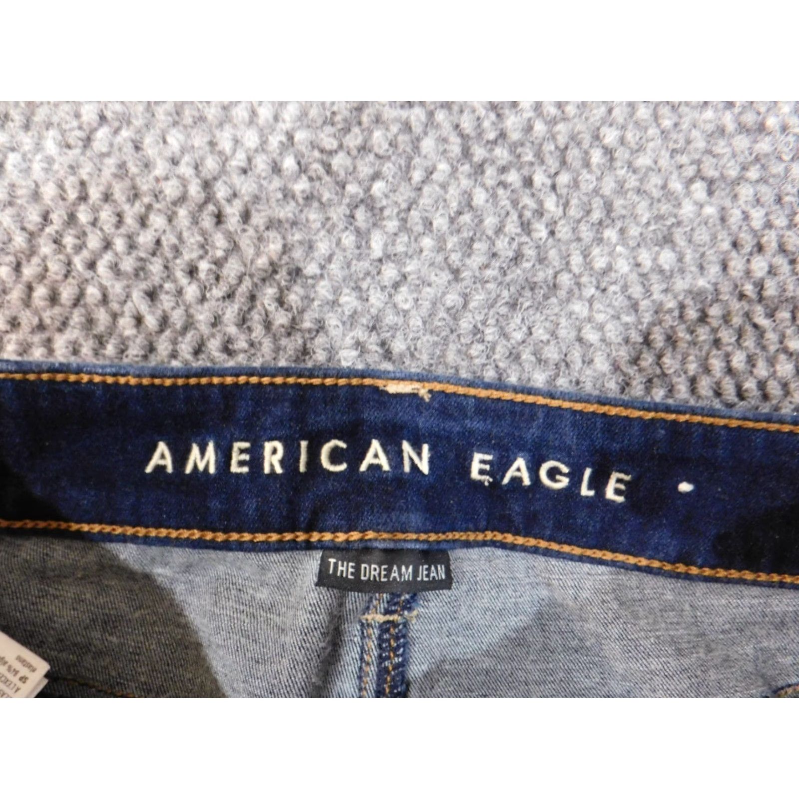 American Eagle Outfitters American Eagle Outfitters Jeans Jegging Blue Distressed 2 Womens Mid Rise 30in Inseam Denim Cotton Spandex Zip Size 26" / US 2 / IT 38 - 3 Thumbnail