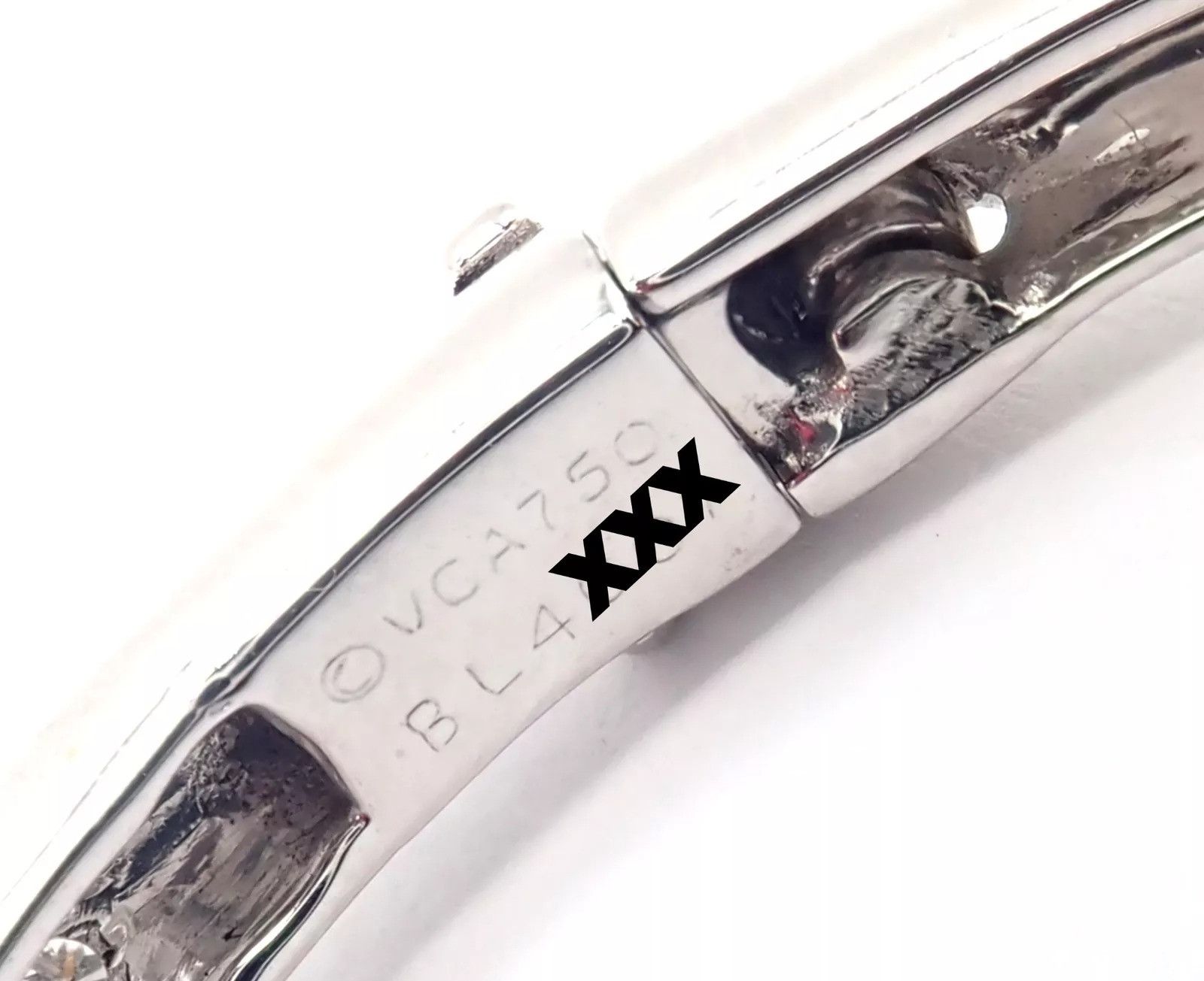 Van Cleef & Arpels Van Cleef & Arpels 18k White Gold Bangle Bracelet Paper Size ONE SIZE - 7 Thumbnail