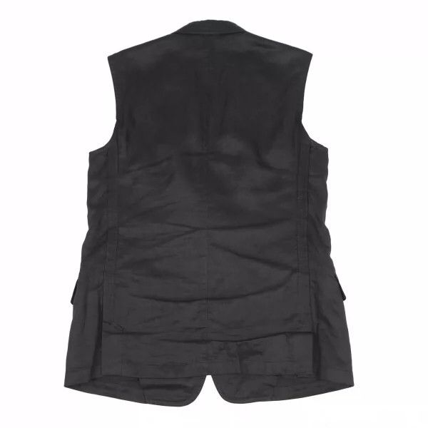 Yohji Yamamoto Yohji Yamamoto 2004ss Show Linen vest Size US L / EU 52-54 / 3 - 8 Thumbnail