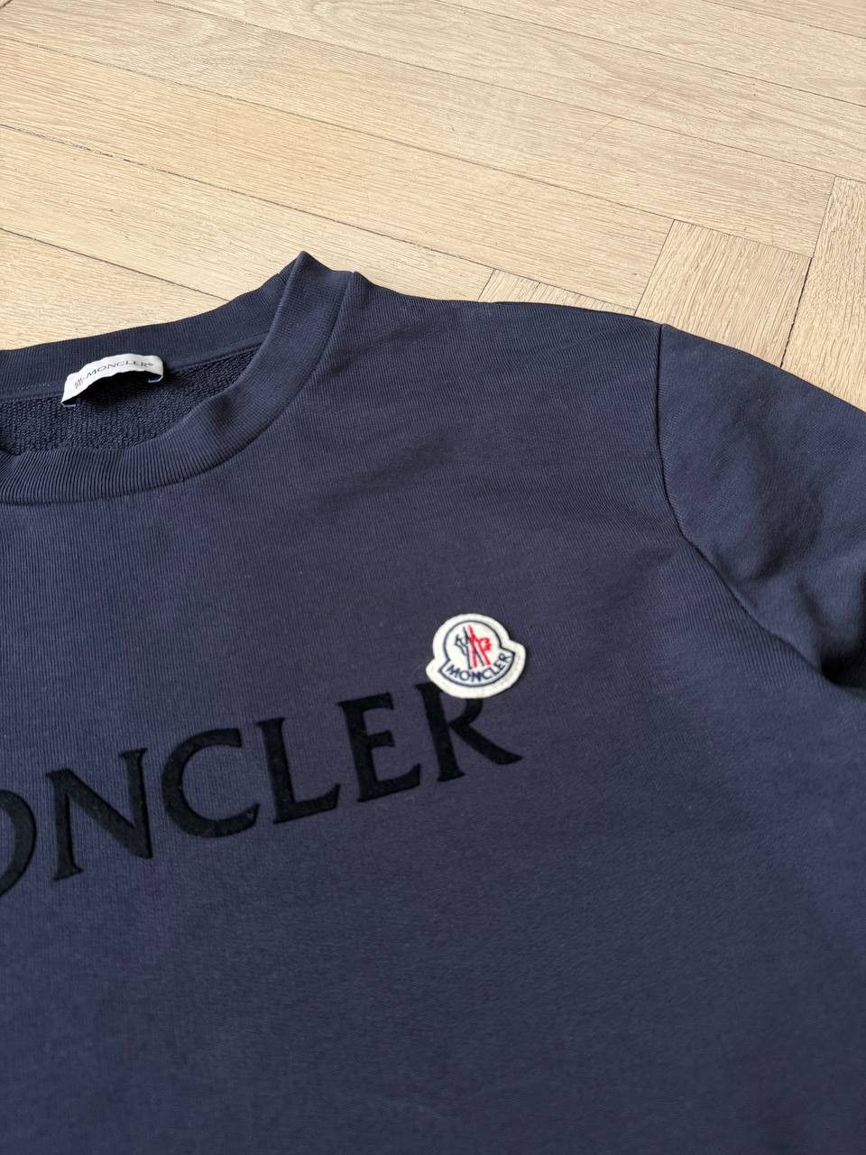 Moncler Moncler Logo Sweatshirt Size US L / EU 52-54 / 3 - 3 Thumbnail
