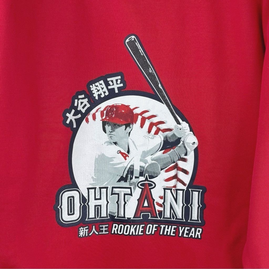 Other NWOT SHOHEI OHTANI 2018 Rookie of the Year Red Sweatshirt XL Size US XL / EU 56 / 4 - 3 Thumbnail