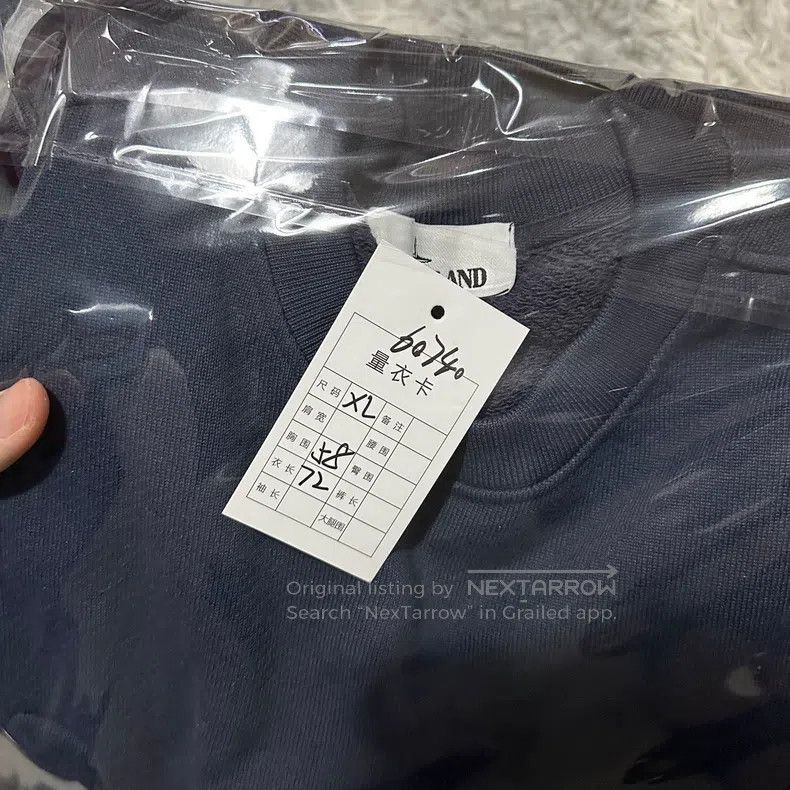 Stone Island Stone Island Round neck sweater pocket dark blue XL code Size US XL / EU 56 / 4 - 8 Thumbnail