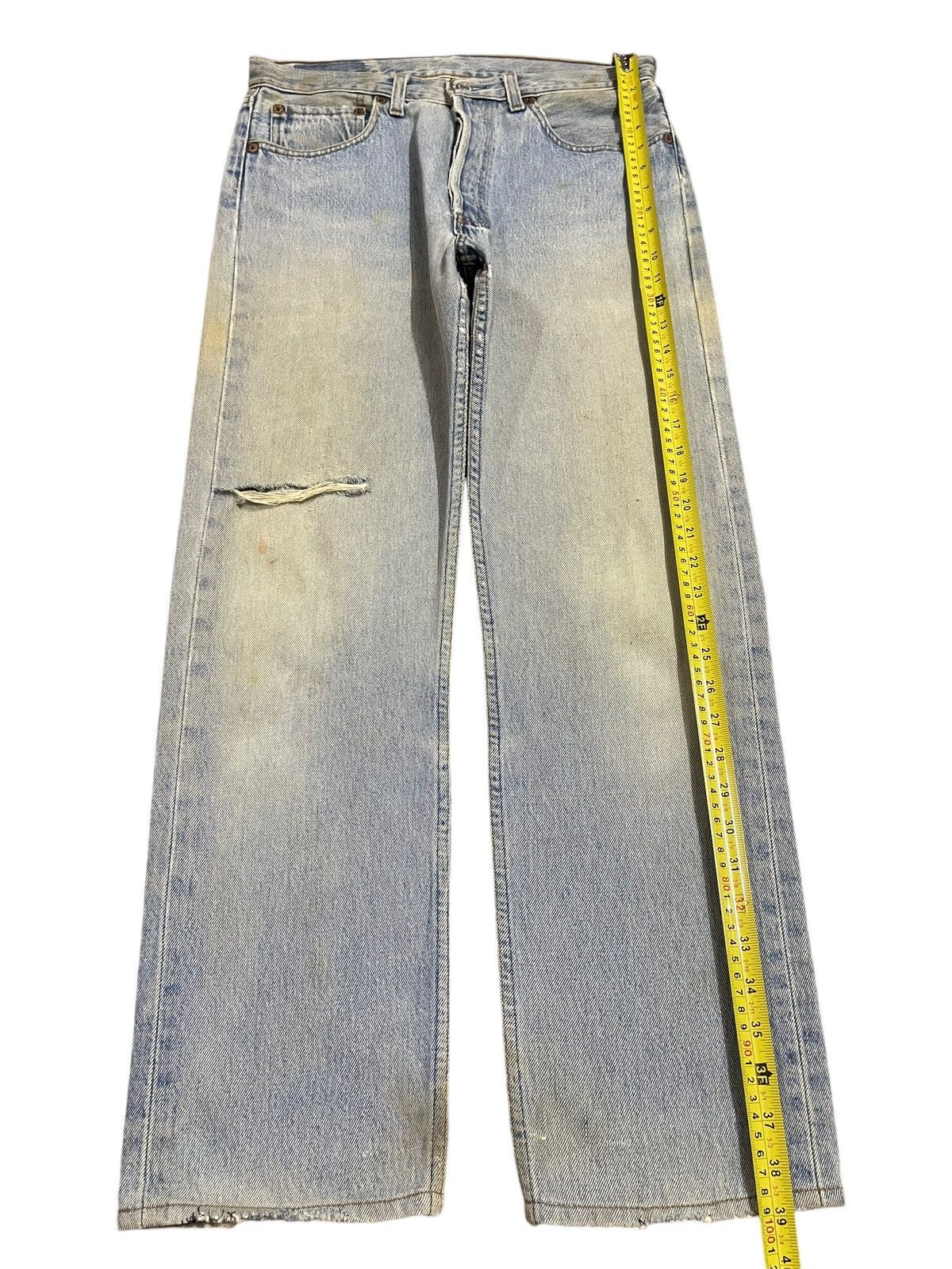 Levi's Vintage Levis Classic Mud Wash Distress Style Jeans Size US 31 - 12 Thumbnail