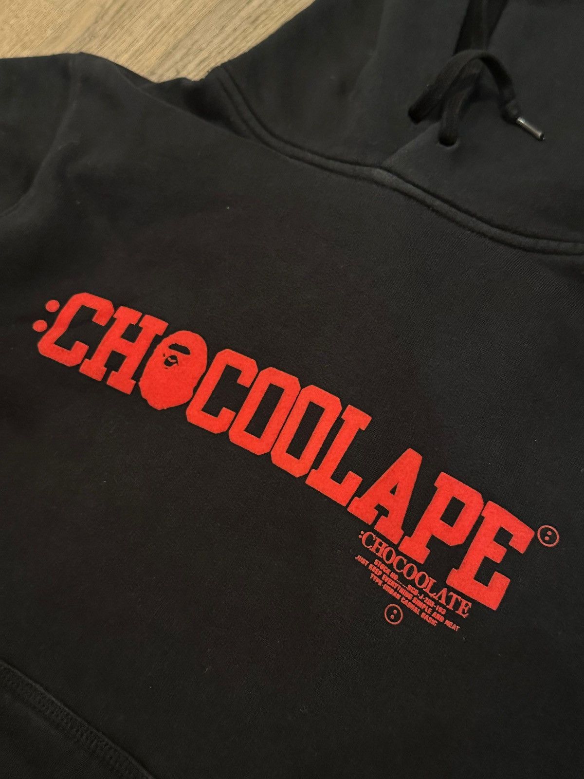 Bape × Chocolate Bape x Chocoolate Ape Head Logo Pullover Hoodie Size US S / EU 44-46 / 1 - 2 Thumbnail
