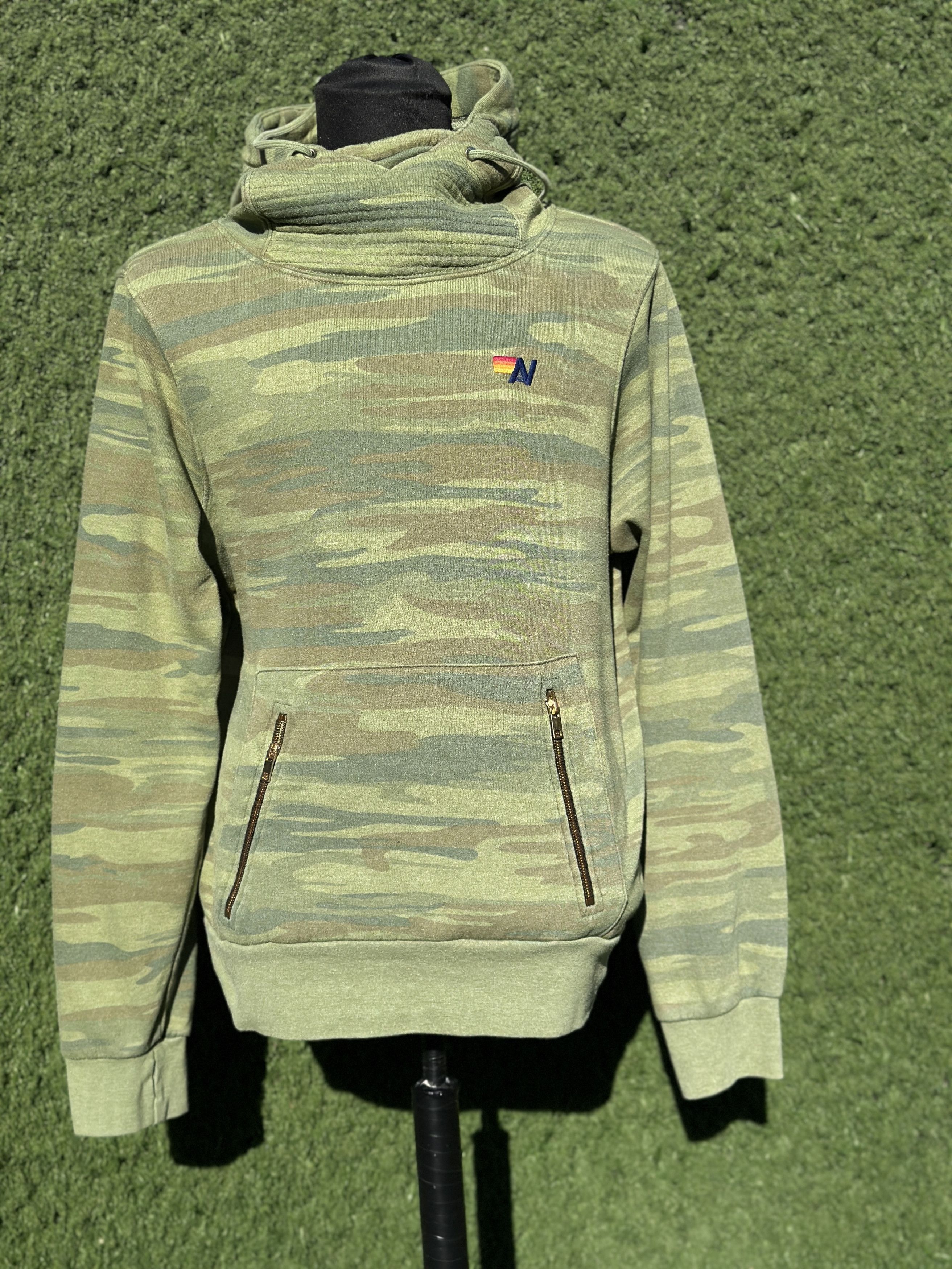 Aviator Nation Aviator Nation Camo Hoodie High Neck XL Vintage Fade Size US XL / EU 56 / 4 - 1 Thumbnail
