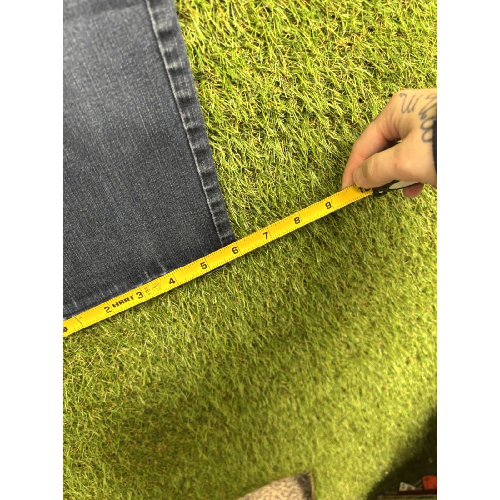 American Eagle Outfitters American Eagle Jeans Mens 28x30 Slim Straight Mid Rise Zip Fly Dark Wash Denim Size US 28 / EU 44 - 7 Thumbnail