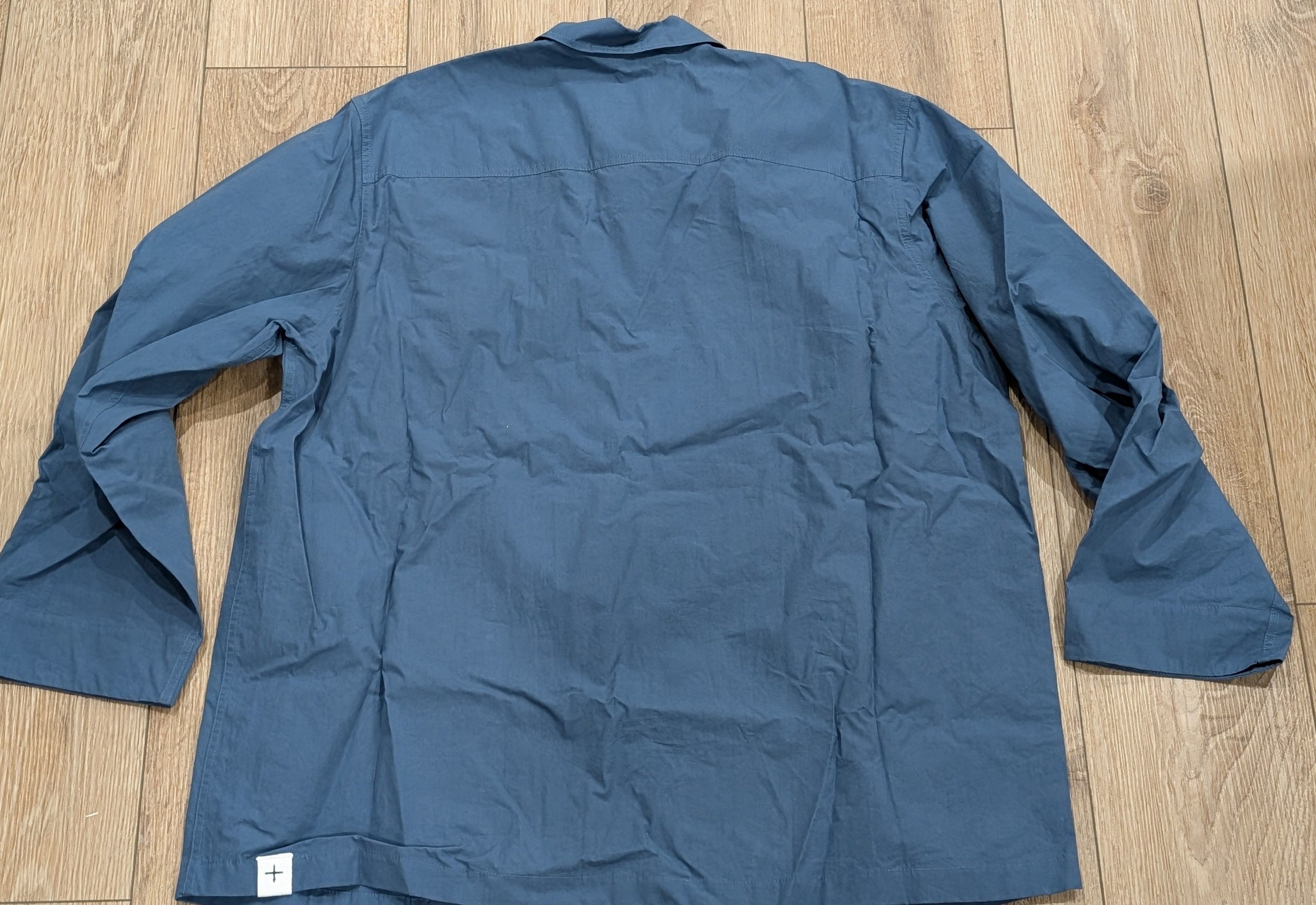 Jil Sander JIL SANDER Oversized Button Up Shirt French Blue 48 US 38 Size US M / EU 48-50 / 2 - 4 Thumbnail