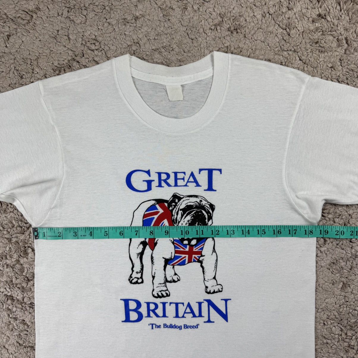 Vintage Vintage 80’s Great Britain The Bulldog Breed Graphic T-shirt Size US M / EU 48-50 / 2 - 12 Thumbnail