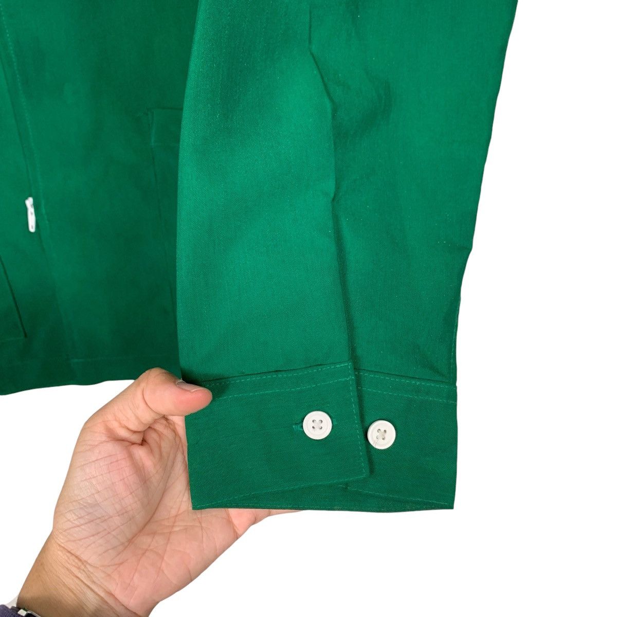 Vintage 7-ELEVEN Green Long Sleeve Work Uniform Jacket #2540-C115 Size US L / EU 52-54 / 3 - 16 Thumbnail