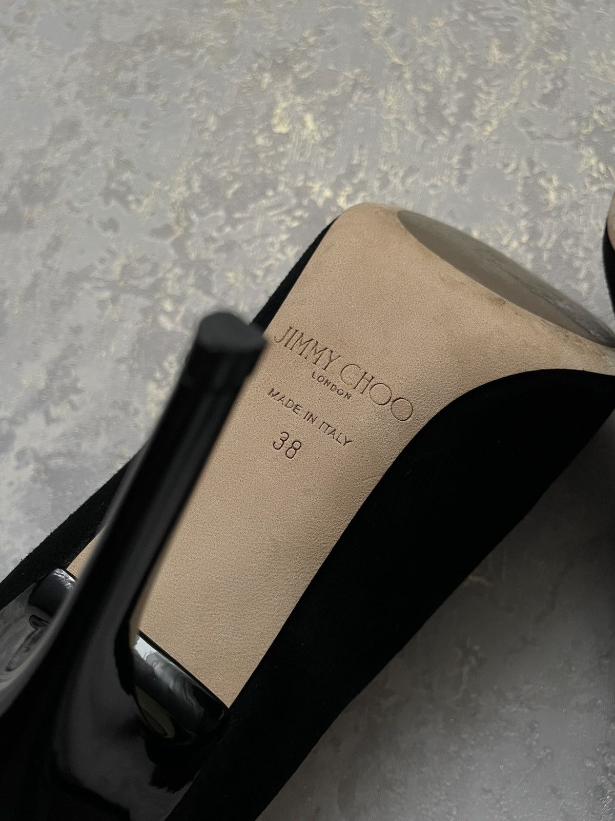 Jimmy Choo Jimmy Choo Black Minimalist Heel Pumps Size US 8 / IT 38 - 5 Thumbnail